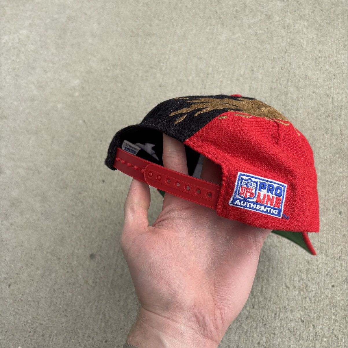 Logo Athletic Vintage 1990s San Francisco 49ers Splash Snapback Size ONE SIZE - 3 Thumbnail