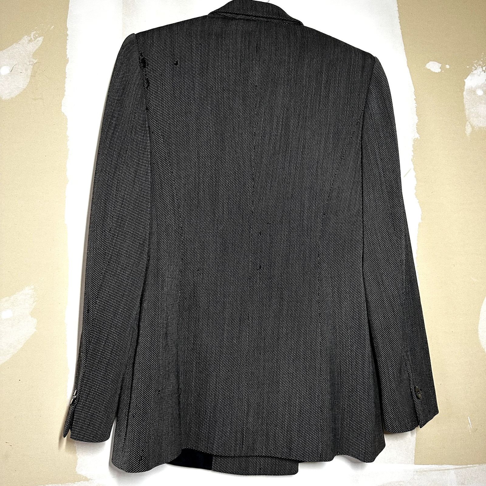 Max Mara Max Mara Virgin Wool Blazer Suit Jacket Notch Button Gray 6 Size M / US 6-8 / IT 42-44 - 9 Thumbnail