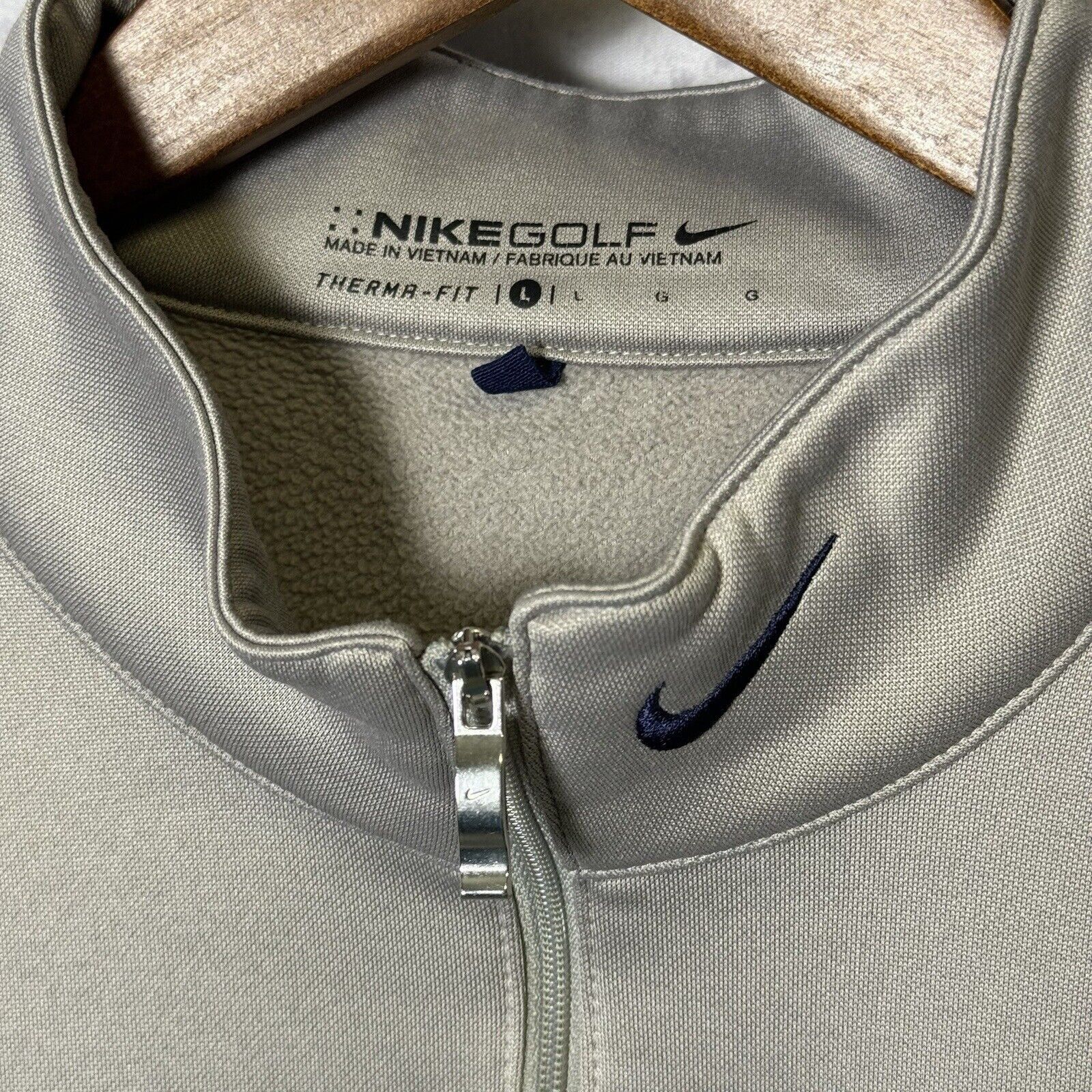 Nike Nike Golf Men’s Pullover 1/4 Zip Therma-Fit Large Gray Size US L / EU 52-54 / 3 - 4 Thumbnail