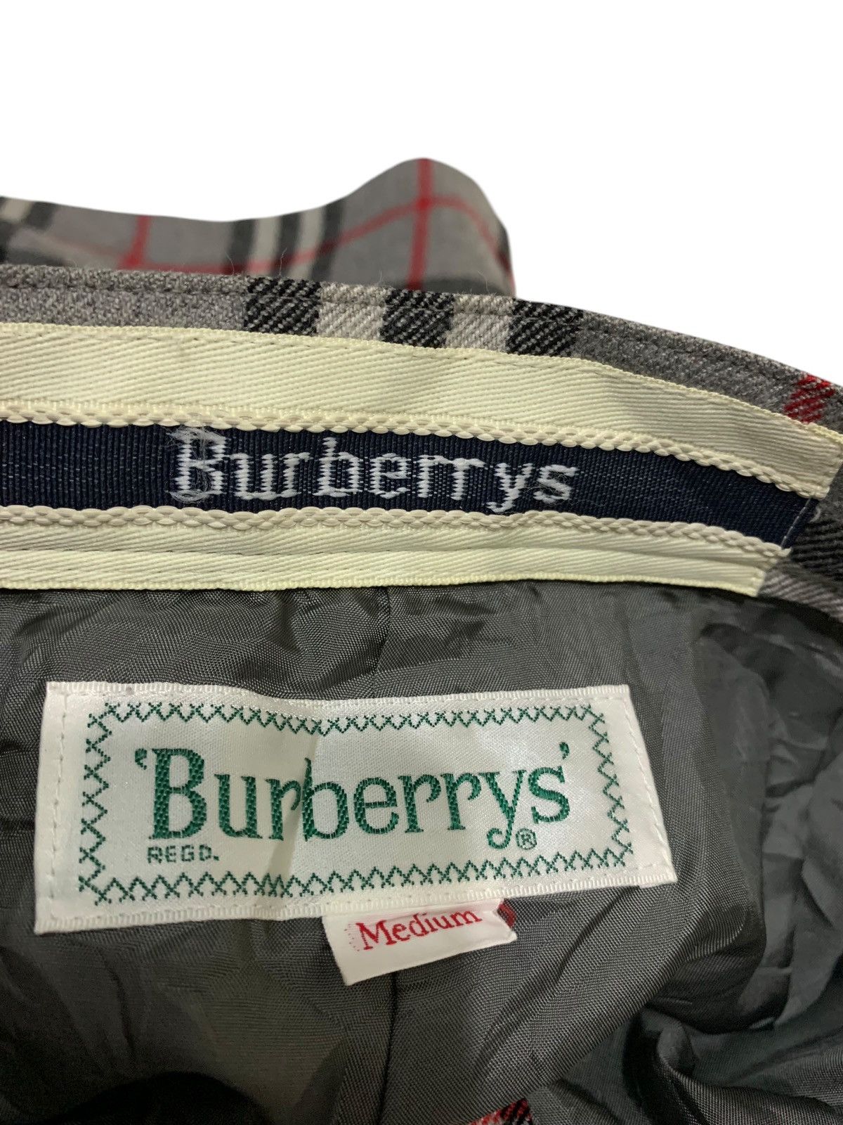 Burberry × Burberry Prorsum 🔥VTG BURBERRY NOVACHECK SHORTS PANTS WIDE Size US 27 - 9 Thumbnail