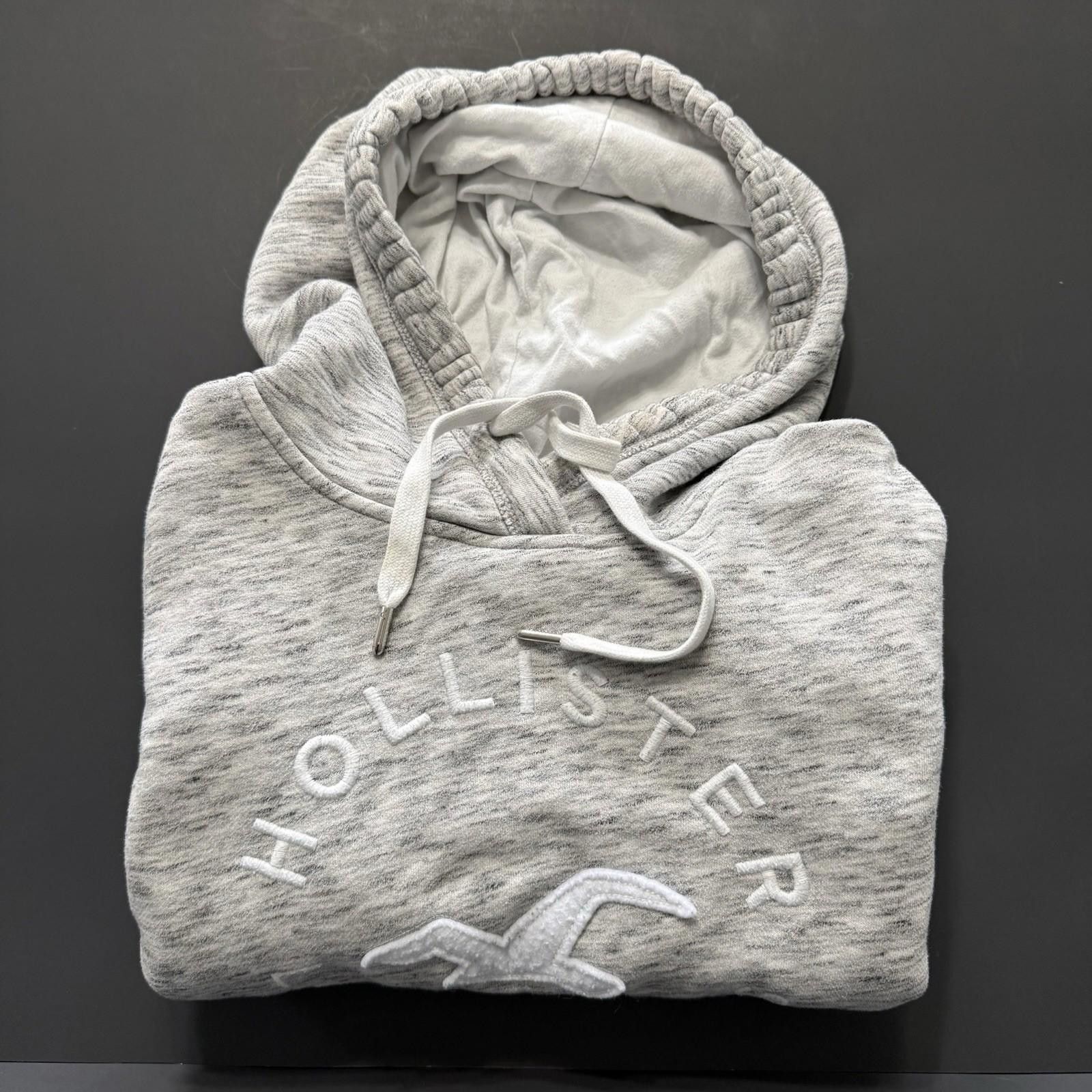 Hollister Hollister California Hoodie Women L Gray Pullover Sweatshirt Size L / US 10 / IT 46 - 1 Thumbnail
