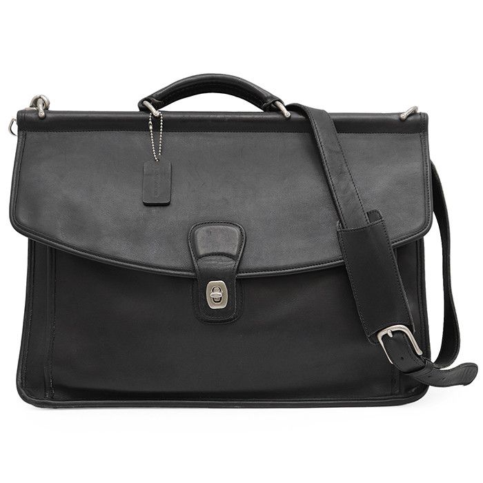 Coach Coach Coach Beekman Leather Briefcase Leather Business Bag 5266 DUTY FREE for USA Size ONE SIZE - 1 Thumbnail