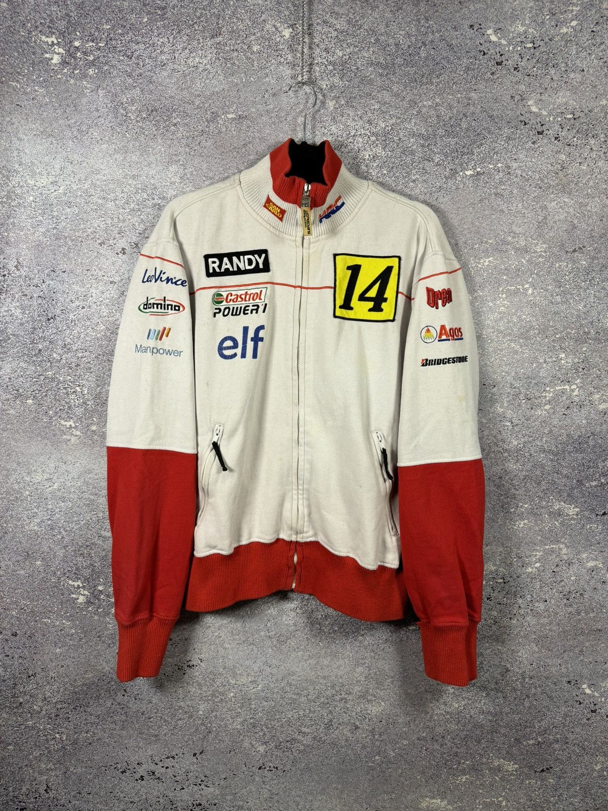 Formula 1 × Honda × Vintage Honda Gresini Racing Patches Zip Hooded F-1 Team Playboy L Size US L / EU 52-54 / 3 - 1 Thumbnail