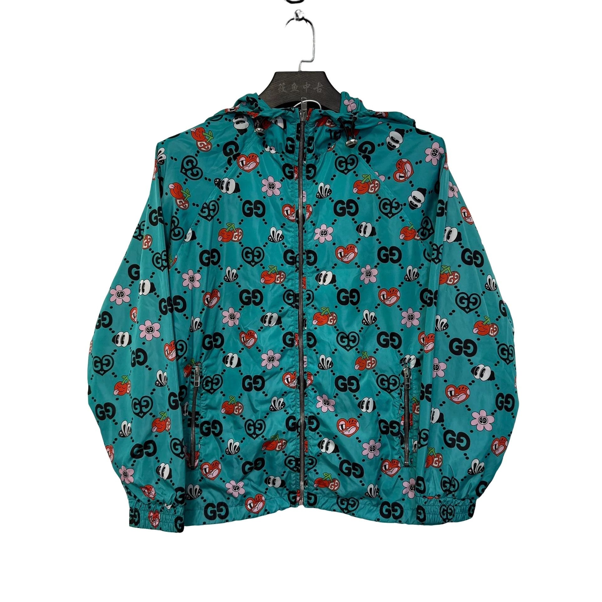 Gucci Gucci Heart Print Windbreaker Size XXS Size US XXS / EU 40 - 1 Thumbnail
