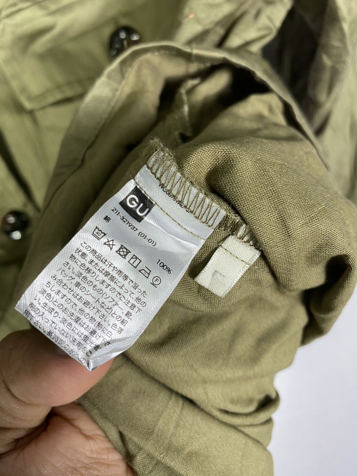 GU Gu army jacket style size xl 2 pocket Size US XL / EU 56 / 4 - 4 Thumbnail