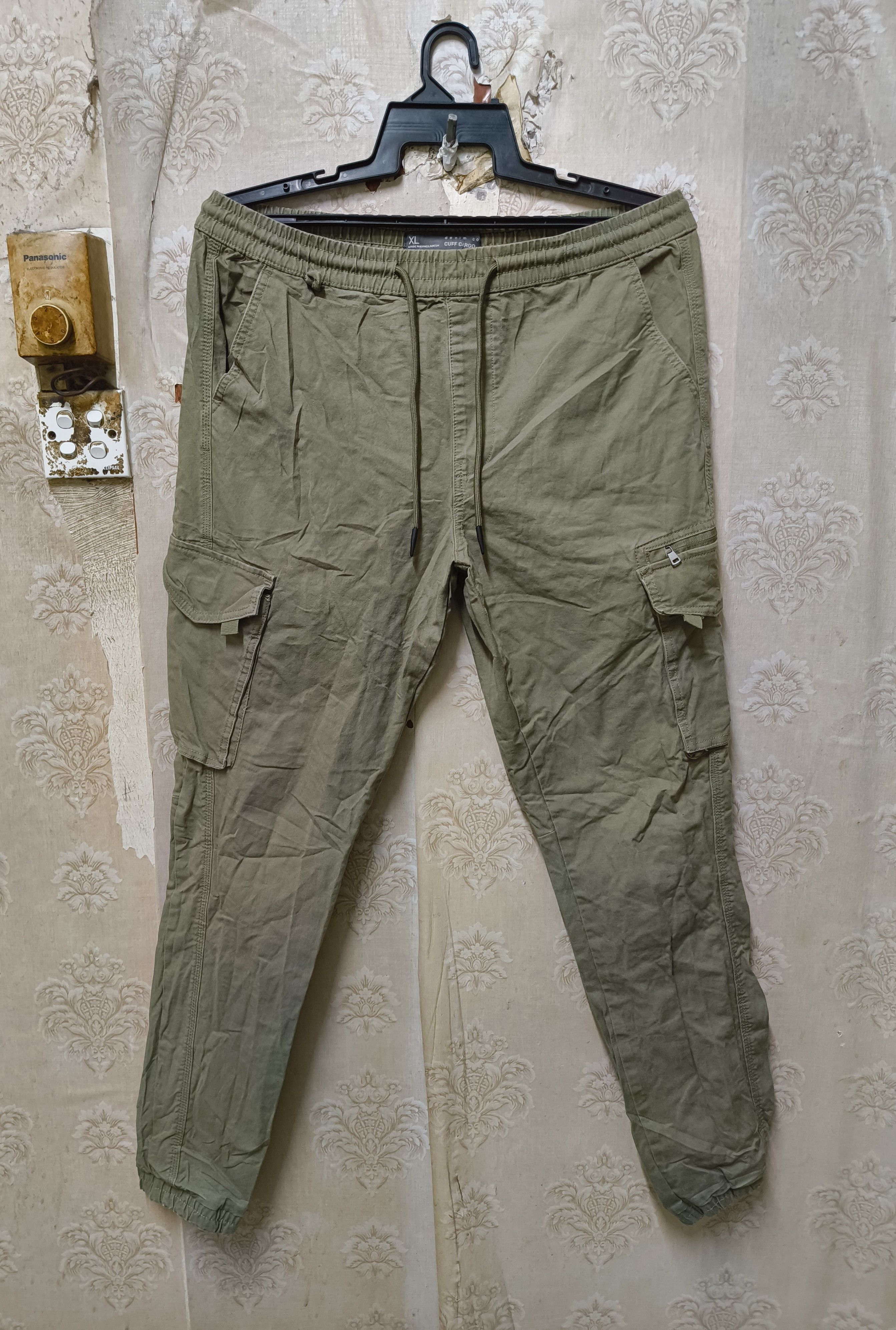 Denim & Co. Denim Co. Cuffed Cargo pants army Size US 37 - 1 Thumbnail