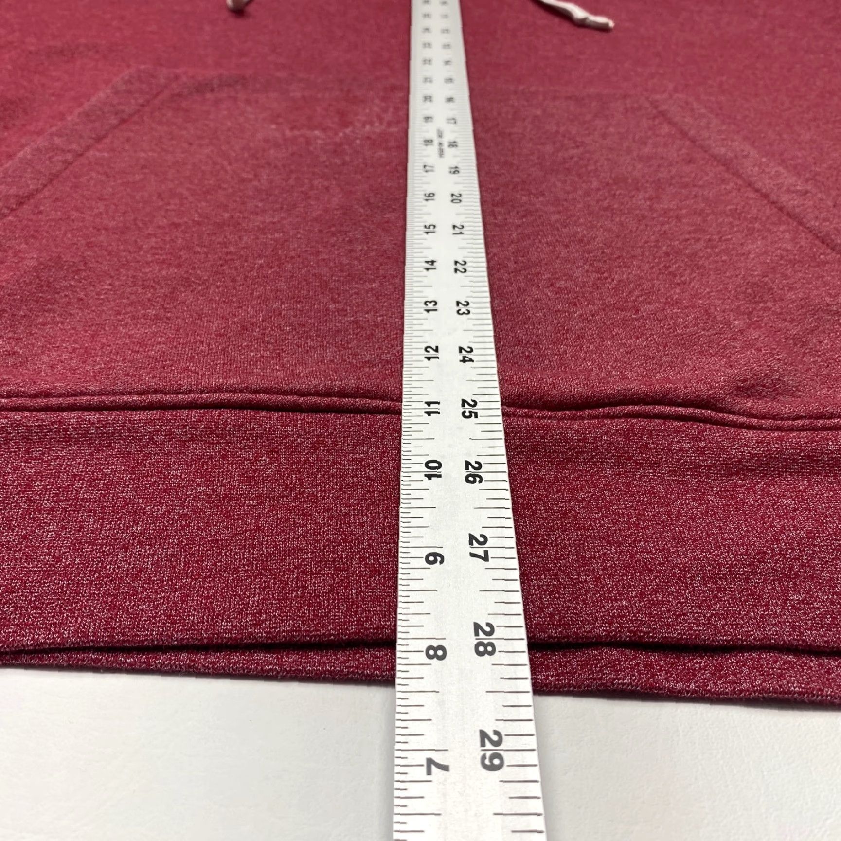 Nike VINTAGE Nike Center Swoosh Hoodie Mens XL Maroon Logo Embroidered Sweatshirt Spellout Size US XL / EU 56 / 4 - 7 Thumbnail