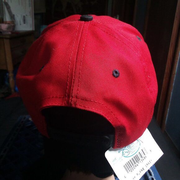 Disney NWT Vintage Disney Mickey Mouse Plane Crazy Snap Hat Cap Size ONE SIZE - 4 Thumbnail
