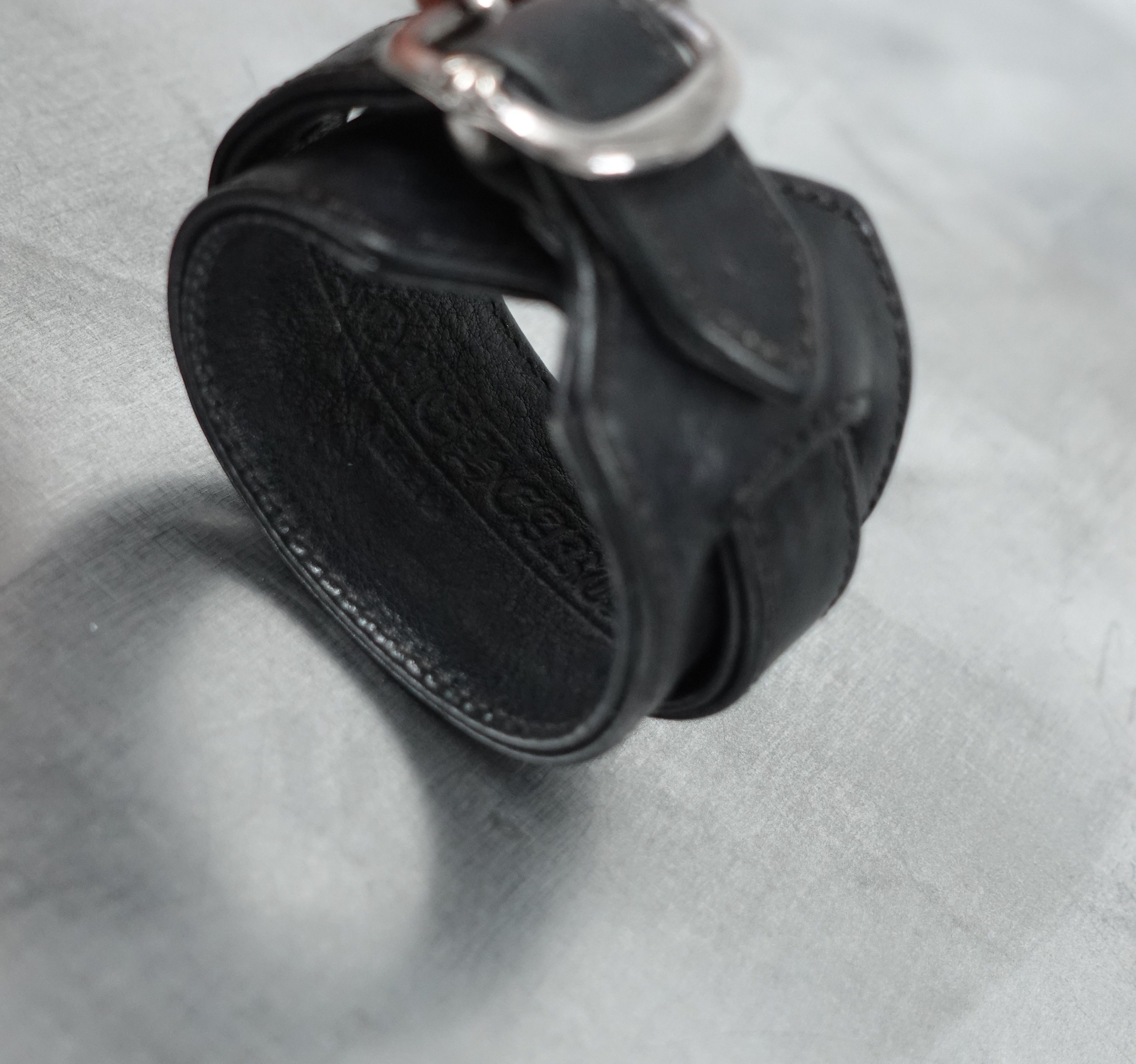 Chrome Hearts CHROME HEARTS LEATHER GUNSLINGER BRACELET Size ONE SIZE - 4 Thumbnail