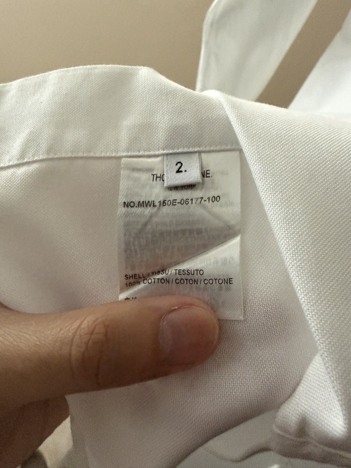 Thom Browne Thom Browne Oxford shirt Size US M / EU 48-50 / 2 - 7 Thumbnail
