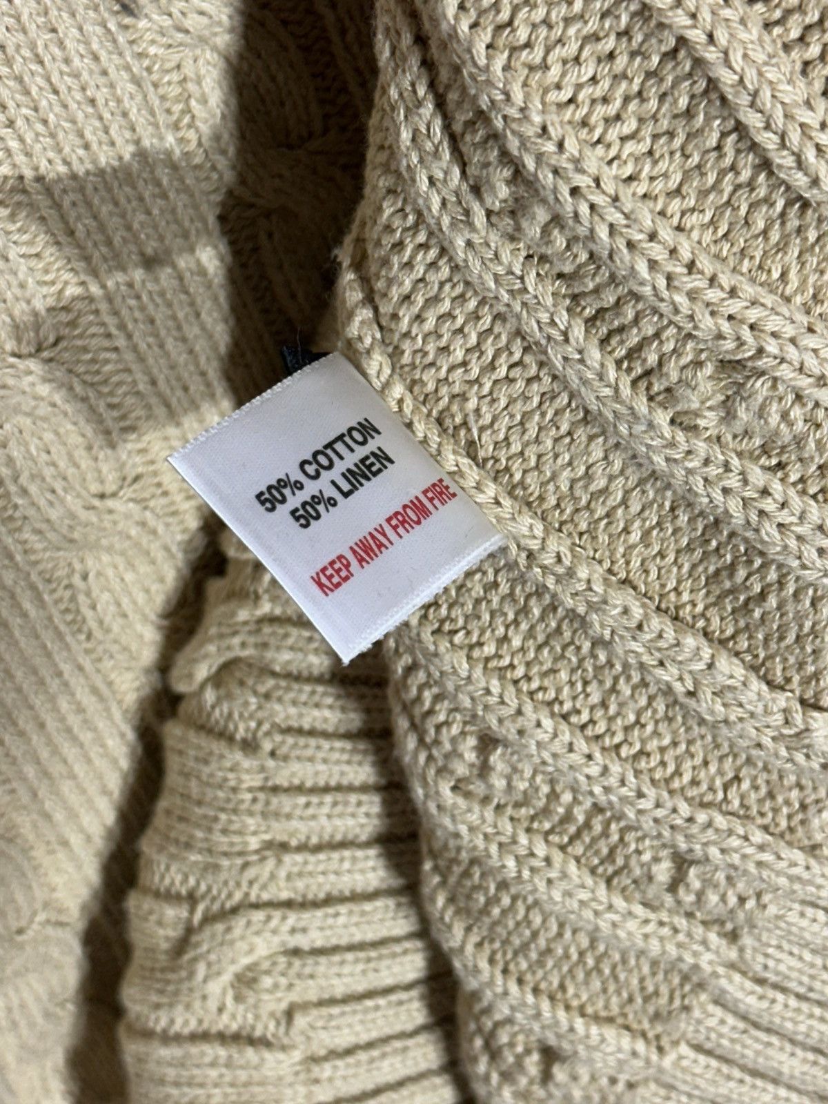 Barbour Vintage Barbour Cable-Knit Wool Sweater Size US XL / EU 56 / 4 - 6 Thumbnail