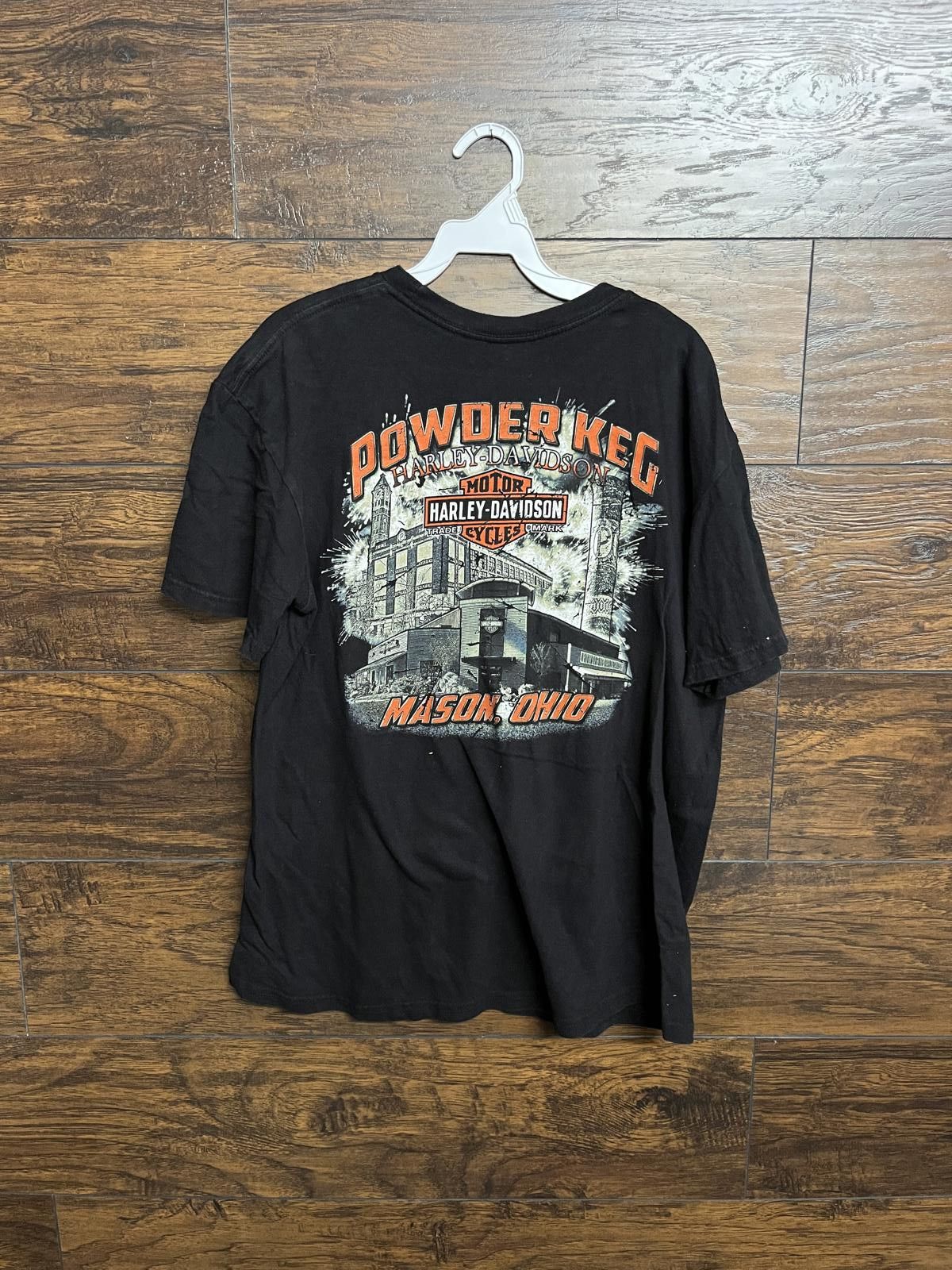 Harley Davidson Harley Davidson Ride to Live T-shirt - Powder Keg Shirt L Size US L / EU 52-54 / 3 - 1 Thumbnail