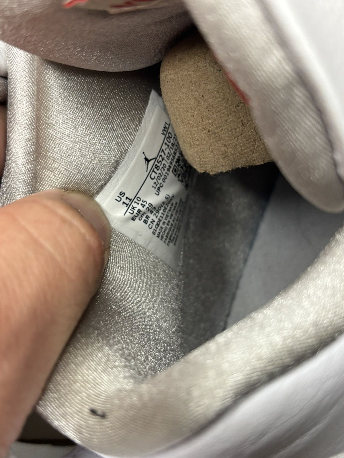 Jordan Brand Jordan Retro 4 ‘white oreo’ Size US 11 / EU 44 - 6 Thumbnail