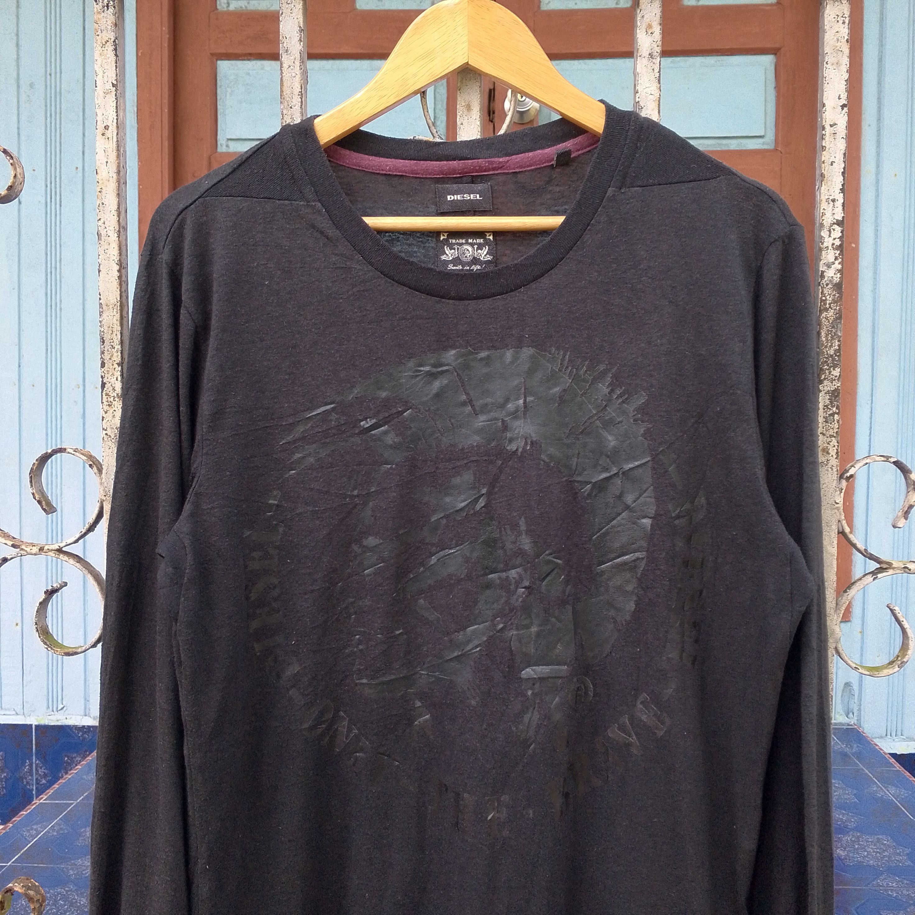 If Six Was Nine Diesel Skull Head Lgb style Tee Size US M / EU 48-50 / 2 - 2 Thumbnail