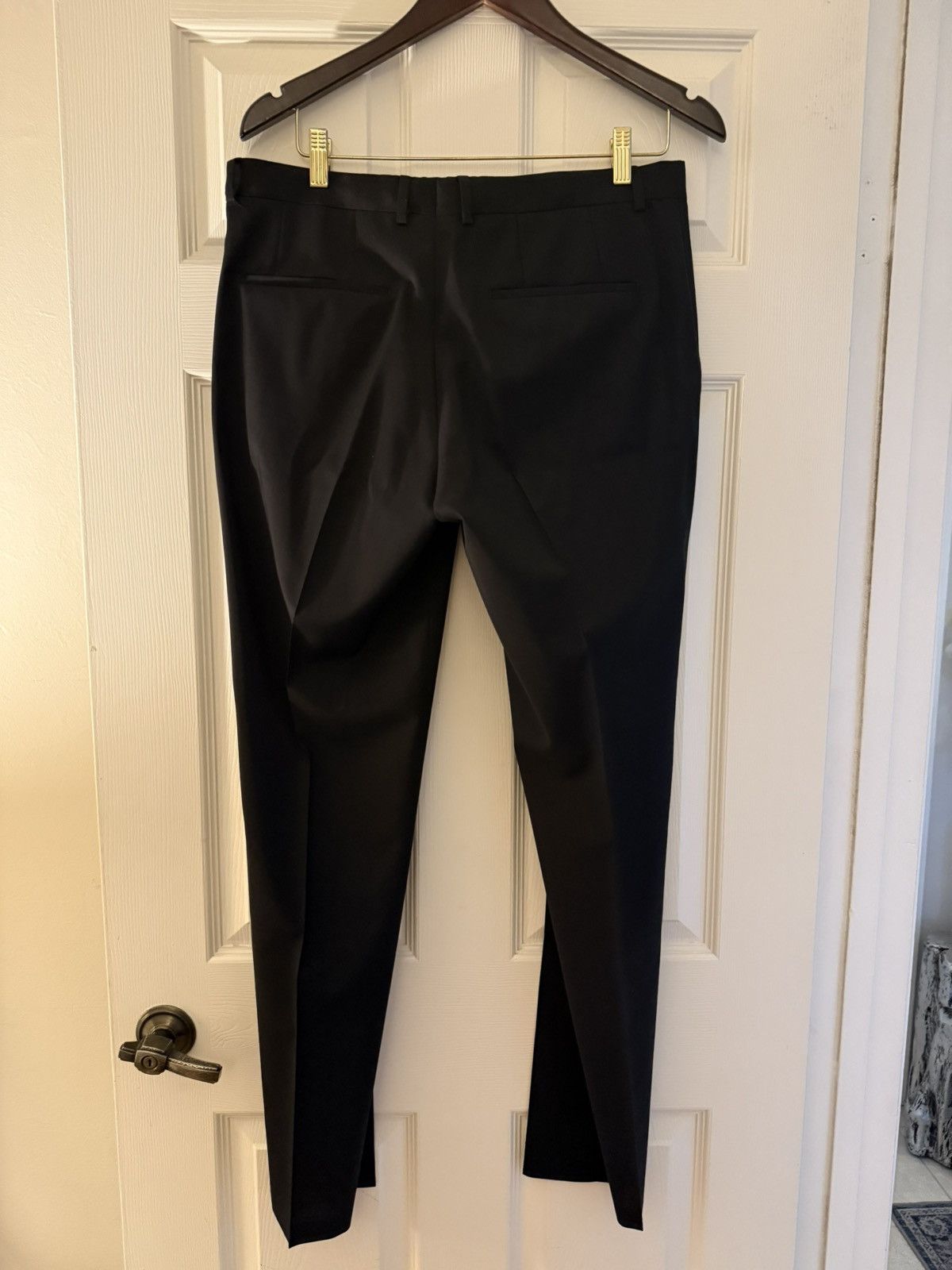 Hugo Boss Hugo Boss Griffin 1818 Black Dress Pants 34R Size 34R - 2 Thumbnail