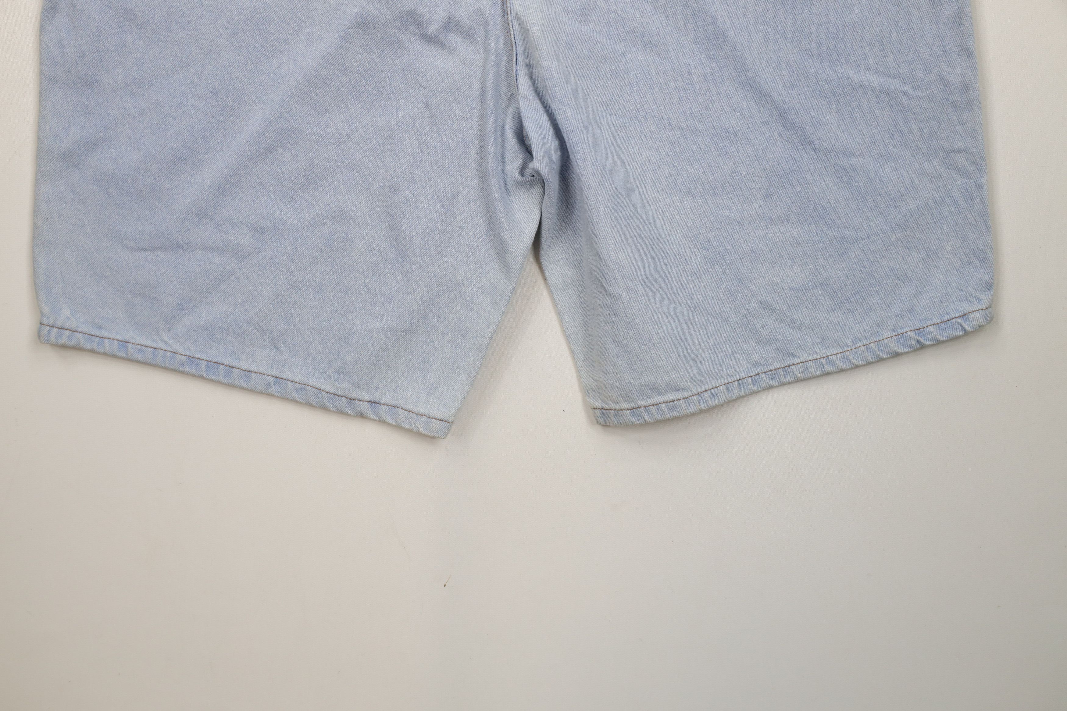 Vintage Deadstock Vintage 90s Streetwear Fit Denim Jean Shorts Jorts Size 42" / US 20 - 15 Thumbnail