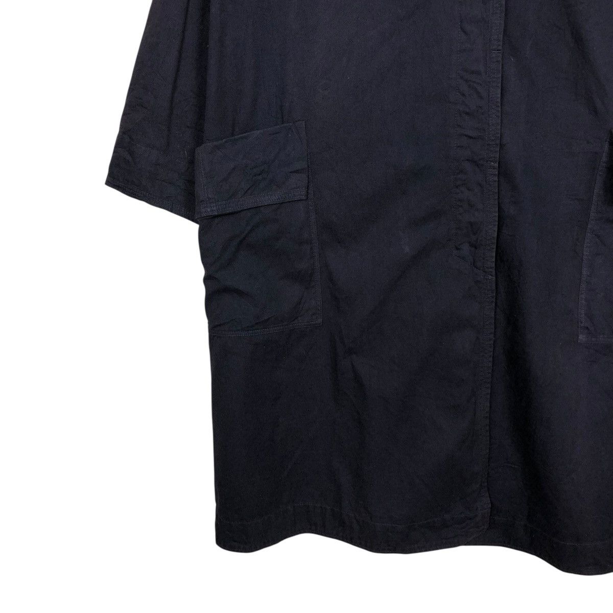 Japanese Brand 🔥RICH BLACK VTG LONG JACKET YACCOMARICARD ISSEY MIYAKE Size US L / EU 52-54 / 3 - 5 Thumbnail