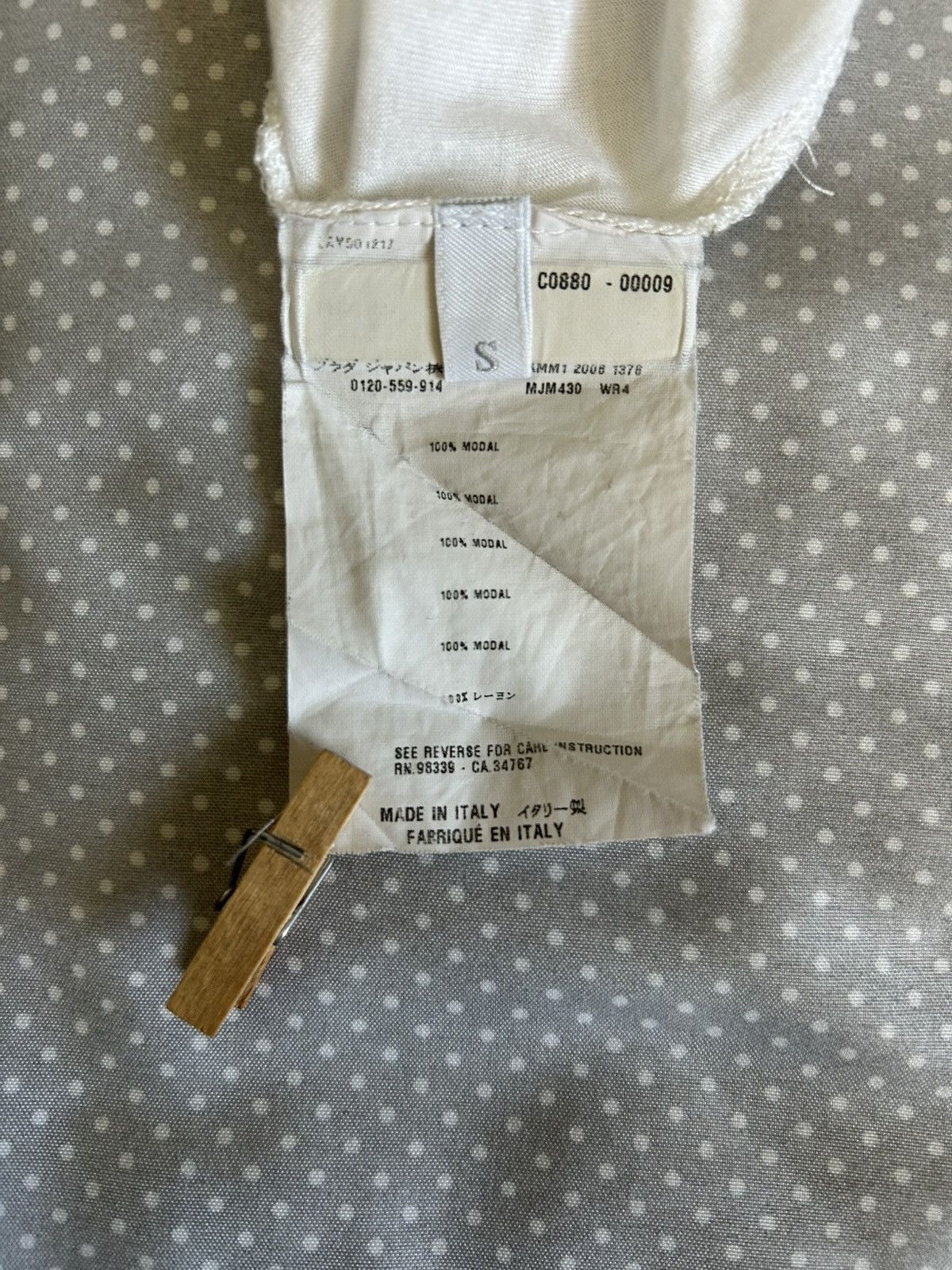 Miu Miu Vintage Short Sleeve Tee By Miu Miu Size S / US 4 / IT 40 - 3 Thumbnail
