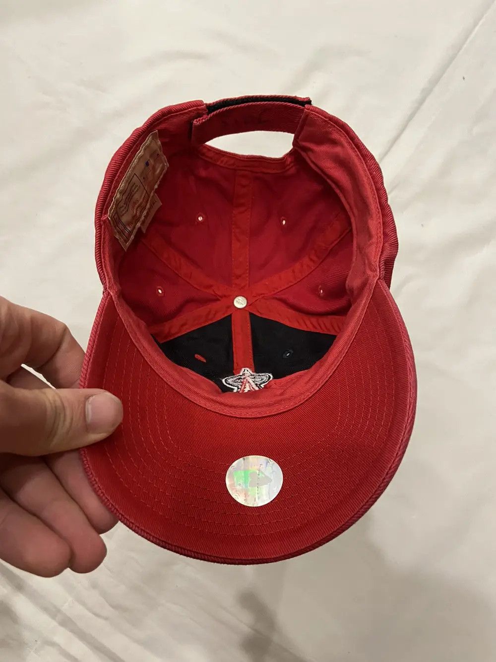 MLB VINTAGE RARE LOS ANGELES ANGELS LA Y2K BASEBALL MLB CAP HAT Size ONE SIZE - 11 Thumbnail