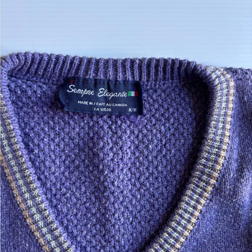 Designer Vintage Sempre Elegante Golf Sweater Size US M / EU 48-50 / 2 - 4 Thumbnail