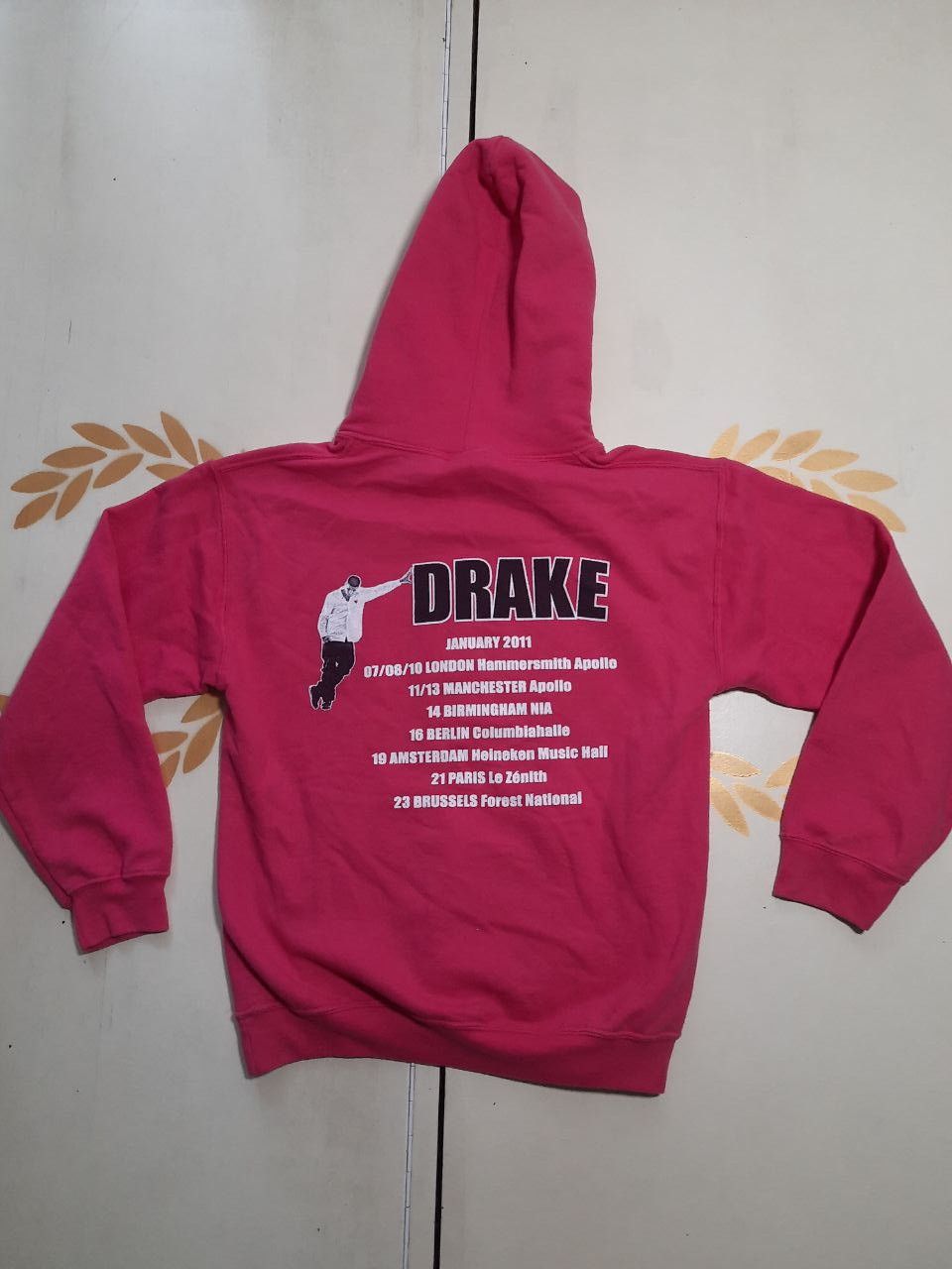 Drake × Gildan × Rap Tees Gildan Drake European Tour January 2011 Hoodie Size US S / EU 44-46 / 1 - 12 Thumbnail