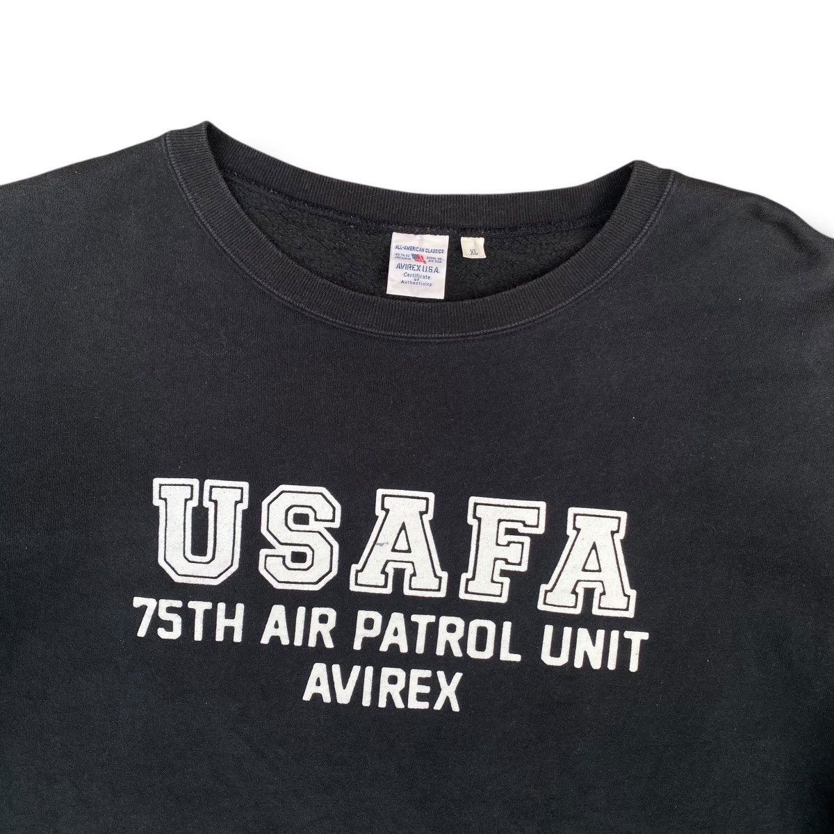 Avirex × Vintage Vintage United States Air Force Sweatshirts. #F3 Size US XL / EU 56 / 4 - 2 Thumbnail