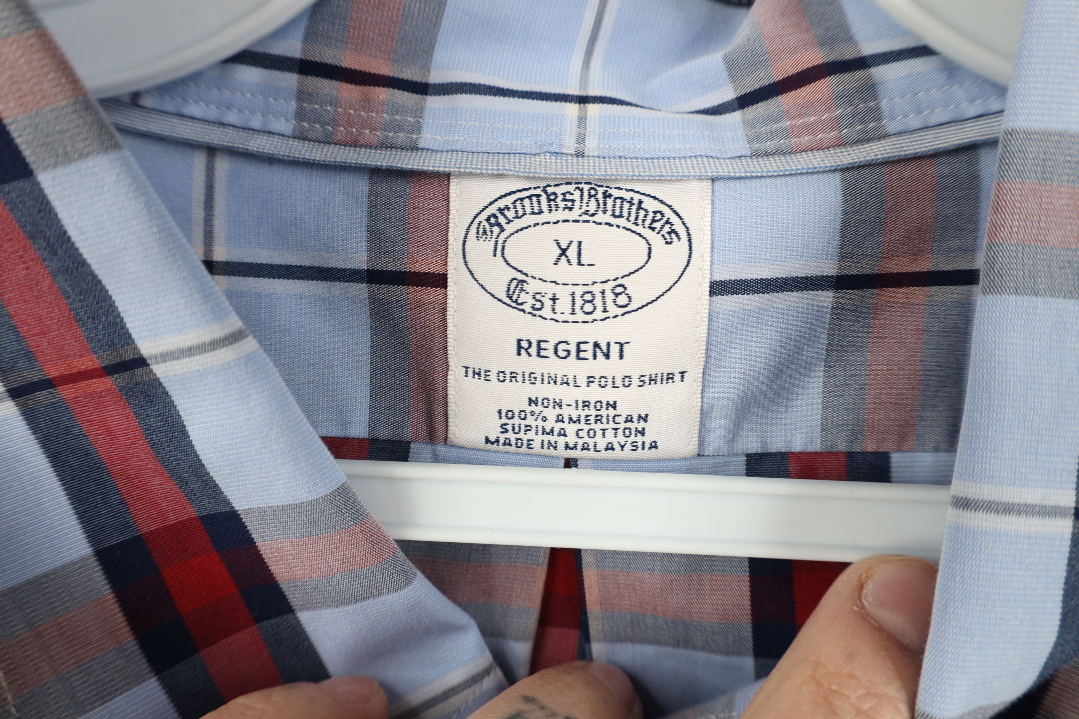 Brooks Brothers Vintage Brooks Brothers Original Cotton Button Down Shirt Size US XL / EU 56 / 4 - 7 Thumbnail