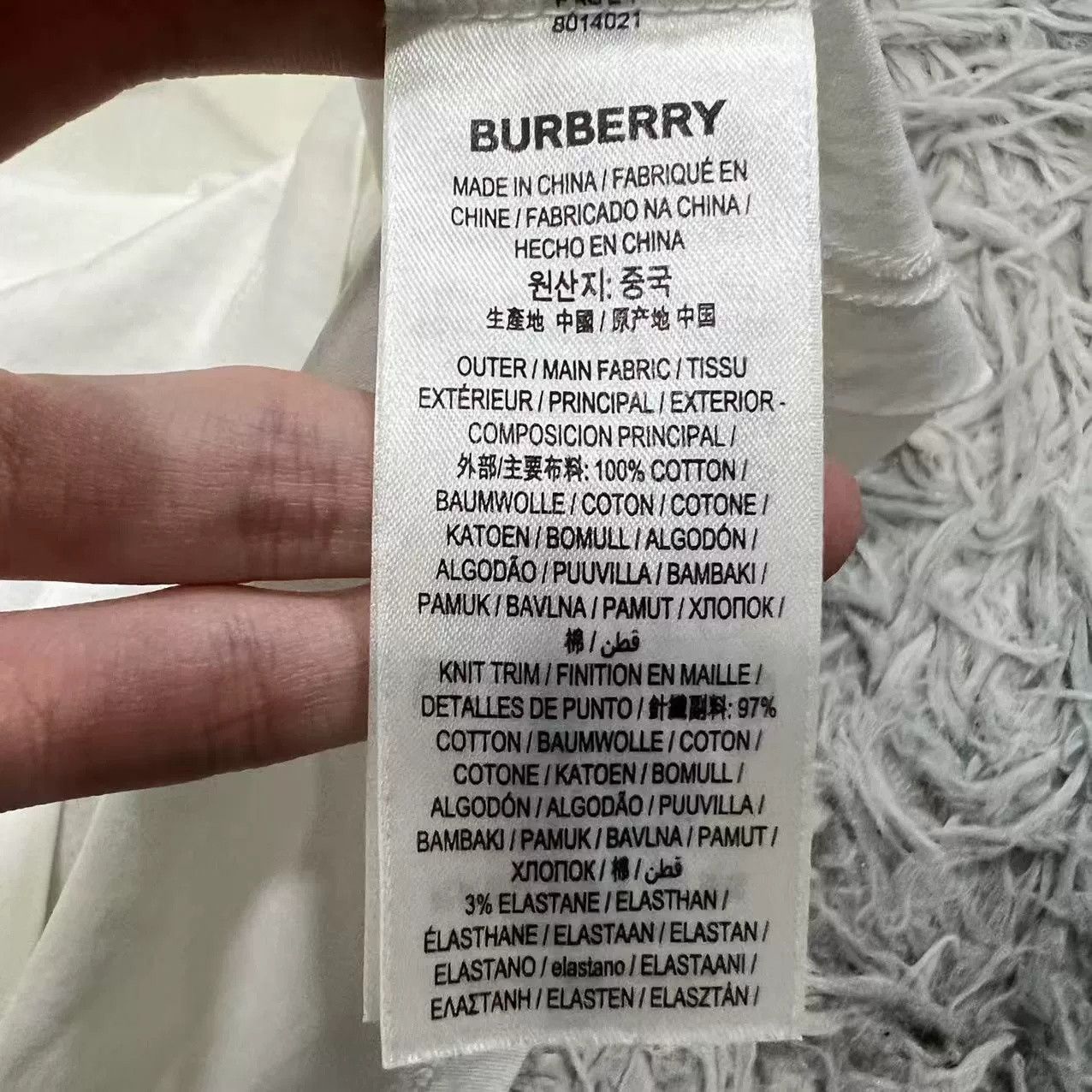 Burberry Burberry Short-Sleeve T-Shirt Size US M / EU 48-50 / 2 - 5 Thumbnail