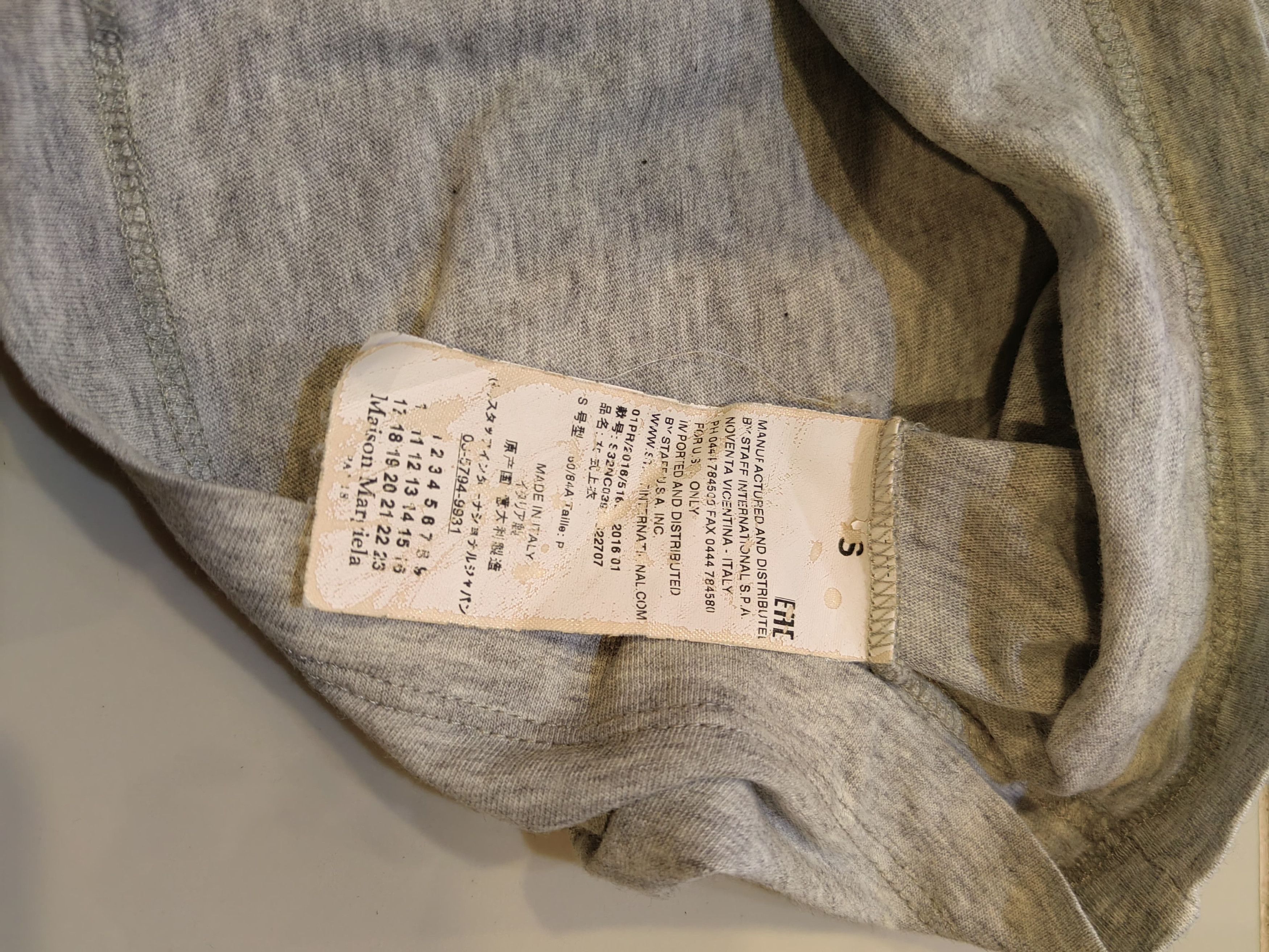 Maison Margiela Vintage MM6 Margiela Crop Top Shirt Size S / US 4 / IT 40 - 6 Thumbnail