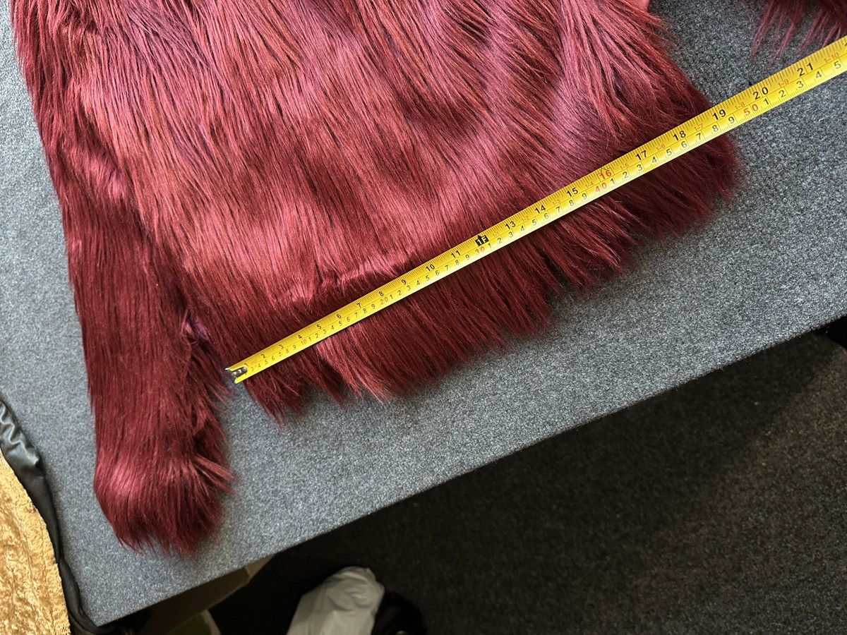 Other WMN LUXURY 🚨 FAUX FUR RED HOOD JACKET Y2K OPIUM LONG SLEEVE Size M / US 6-8 / IT 42-44 - 18 Thumbnail