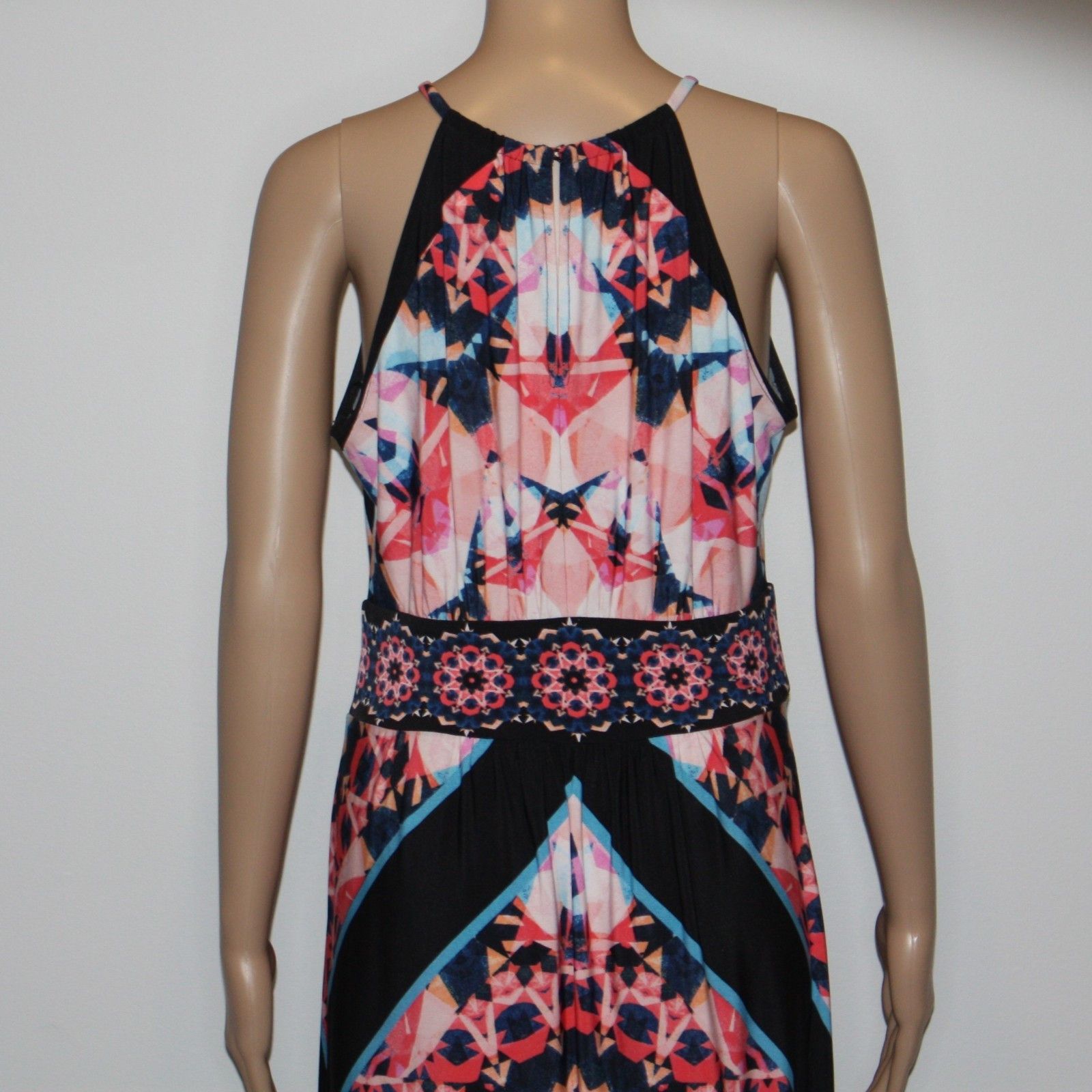 Other London Times Petite Techno Prism Print Maxi Dress $128 Size L / US 10 / IT 46 - 8 Thumbnail