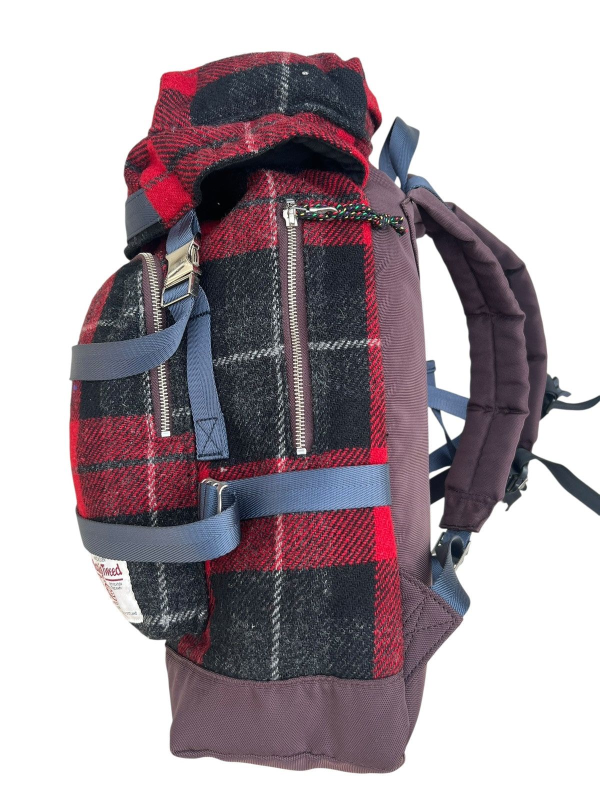 Harris Tweed Harris Tweed X Ciaopanic Standard Japan Tartan Backpack Bag Size ONE SIZE - 11 Thumbnail