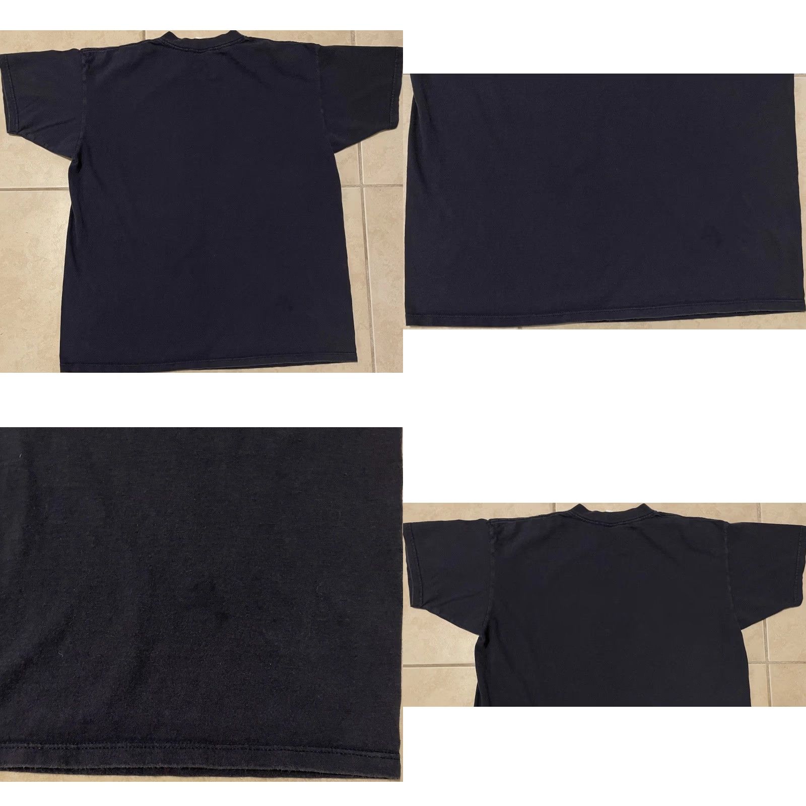 Bark VINTAGE 90s Bar T-Shirt Graphic Tee USA Hippie Peace Shirt Blue M Men's Short Sleeve All Over Print Rock Cal​ifornia Grunge Woodstock Size US M / EU 48-50 / 2 - 8 Thumbnail