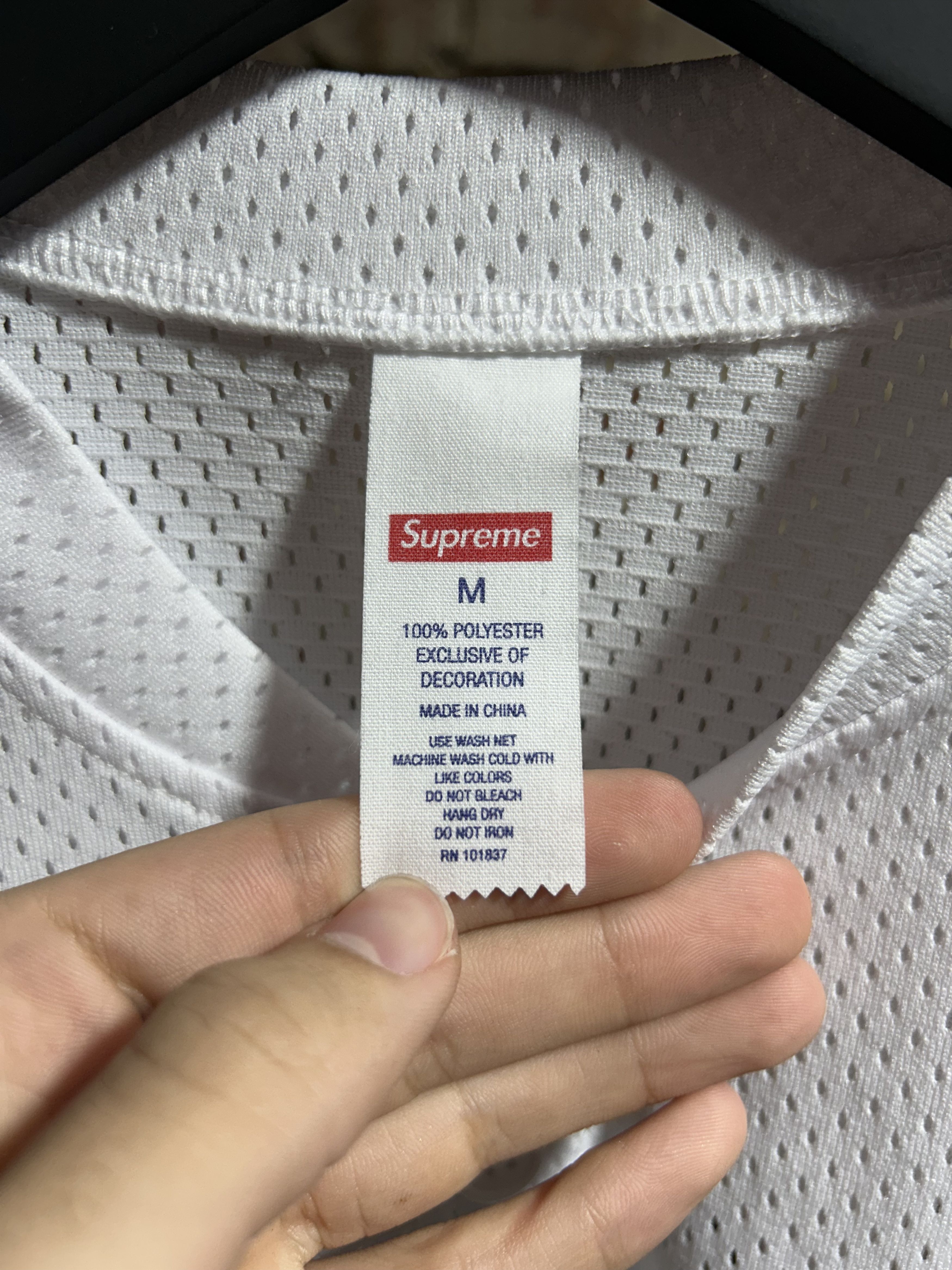 Supreme Supreme Mesh Baseball Jersey Size US M / EU 48-50 / 2 - 4 Thumbnail