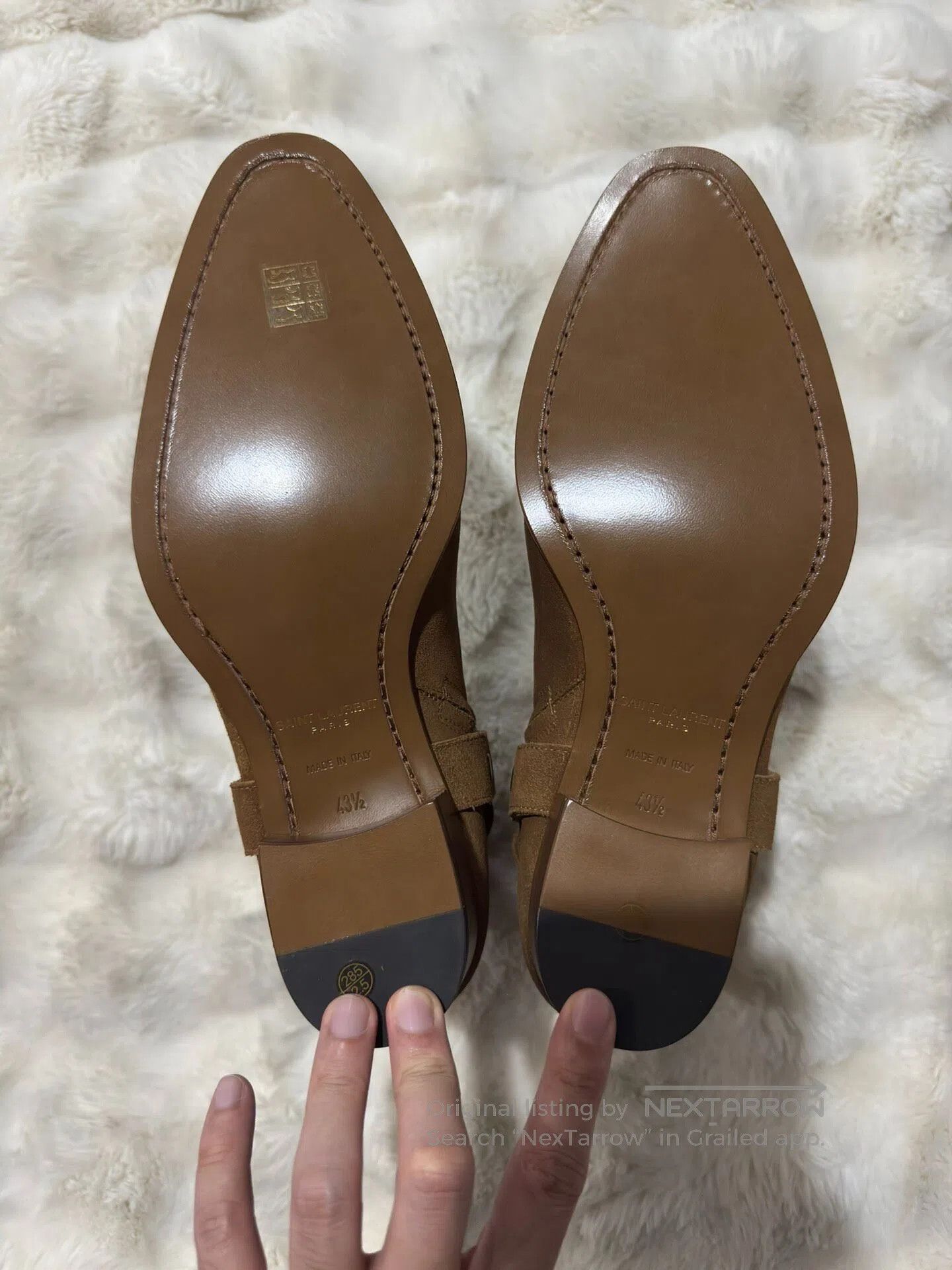 Saint Laurent Paris Saint Laurent Paris Suede Chelsea boots| Size US 10.5 / EU 43-44 - 6 Thumbnail