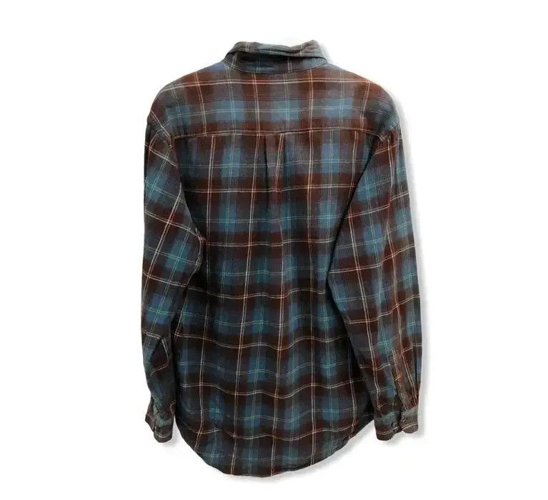 Vintage Vintage Aqua Blues Plaid Tartan Flannel Shirt 👕 Size US M / EU 48-50 / 2 - 4 Thumbnail