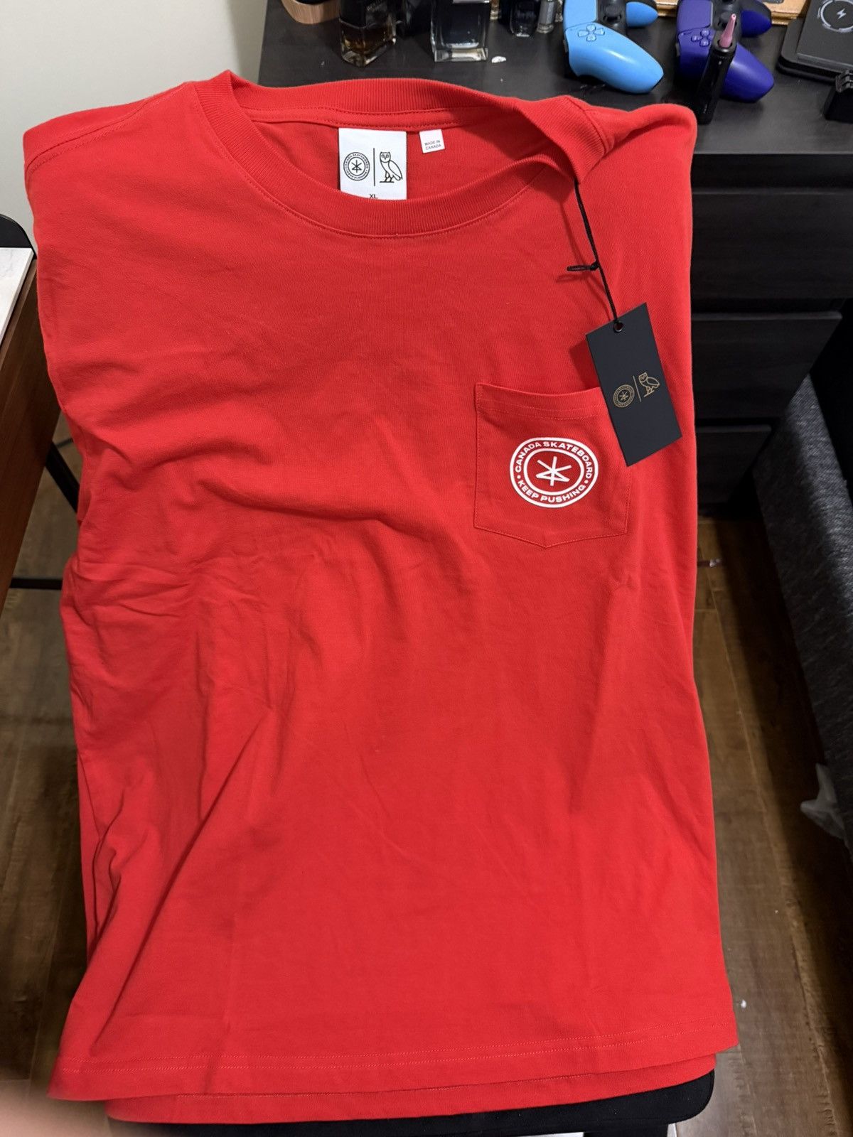 October's Very Own OVO x Canada Skateboard tee Size US XL / EU 56 / 4 - 1 Thumbnail