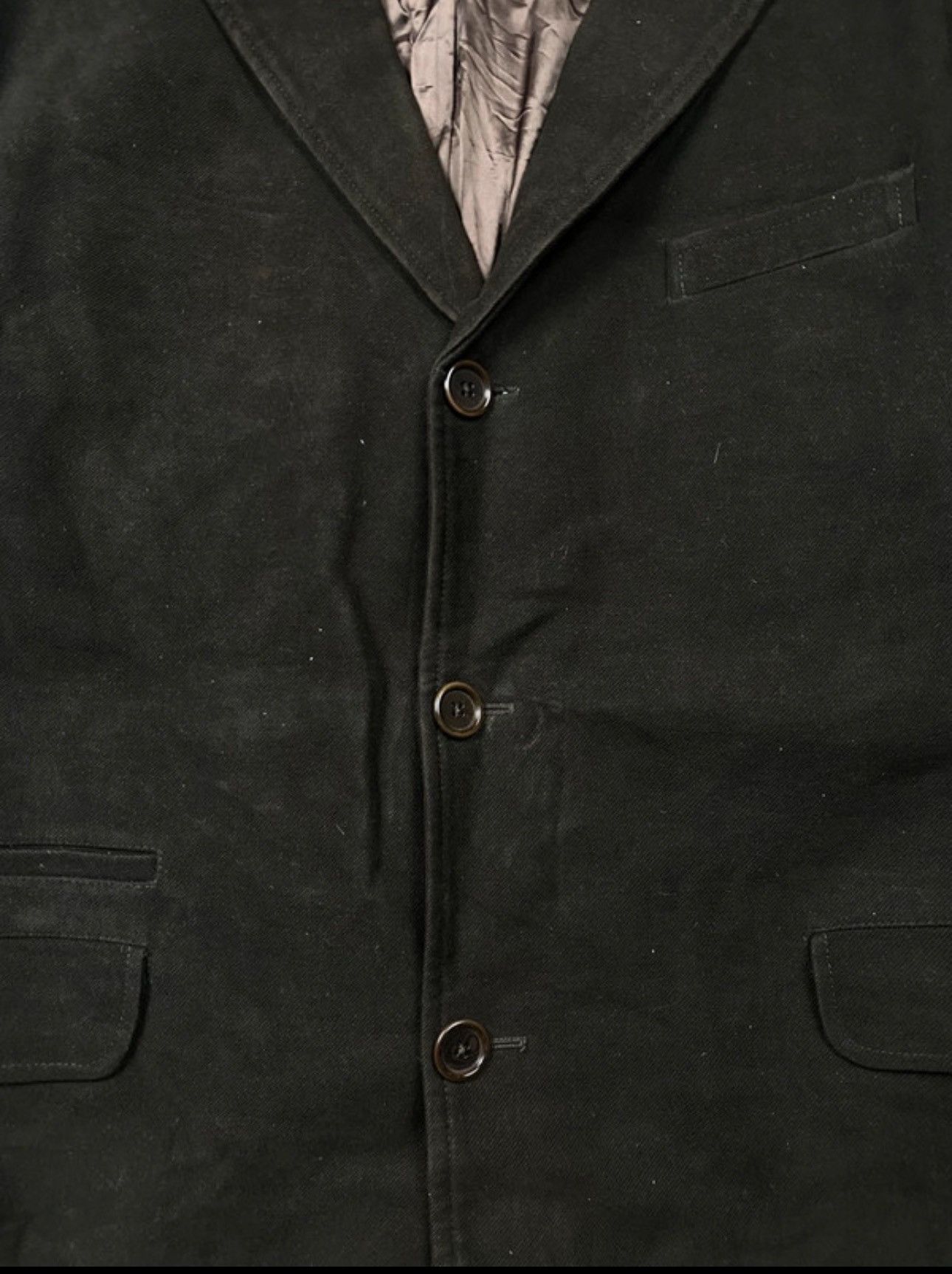 Massimo Dutti Massimo Dutti Extra Fine Cotton Coat Size US L / EU 52-54 / 3 - 3 Thumbnail
