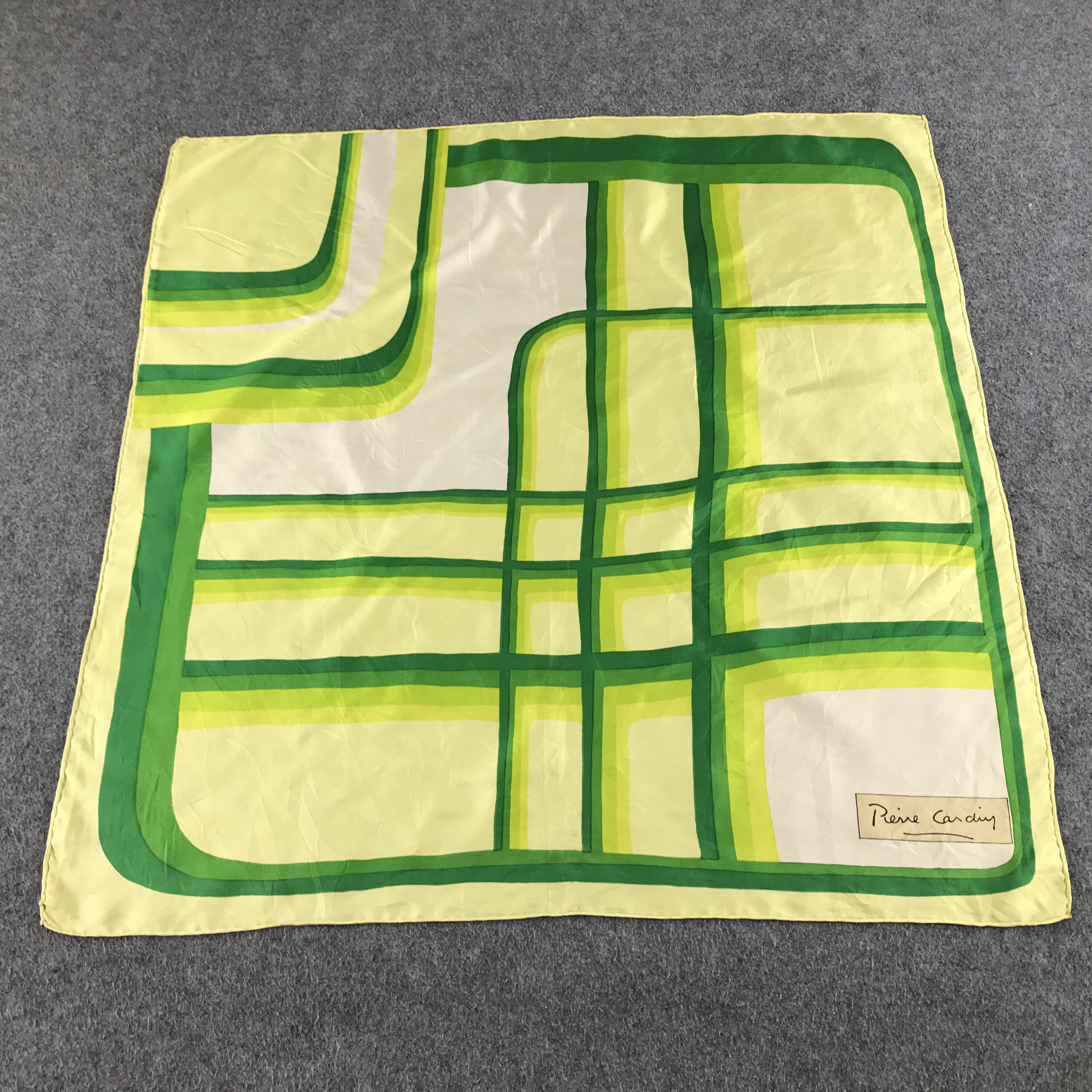 Pierre Cardin Pierre Cardin Silk Scarf M76 Size ONE SIZE - 2 Thumbnail