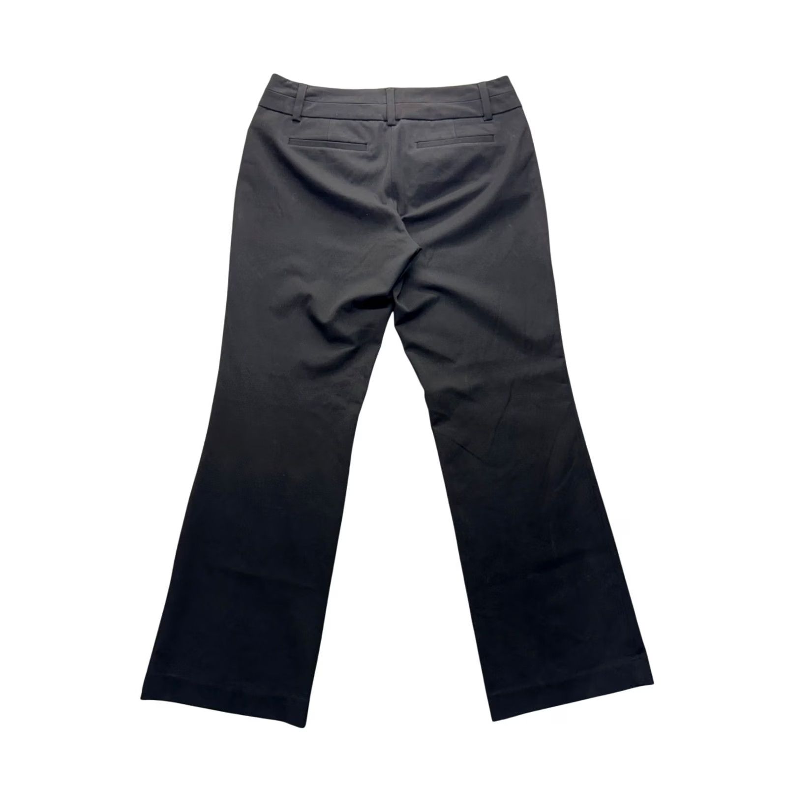 Vintage New York & Company Stretch Black Dress Pants Size 10 Womens Regular #183B Size 32" / US 10 / IT 46 - 2 Thumbnail