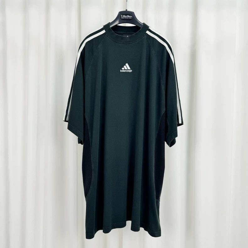Balenciaga Balenciaga adidas Collaborative Patchwork Embroidered Lett Size US XL / EU 56 / 4 - 1 Thumbnail