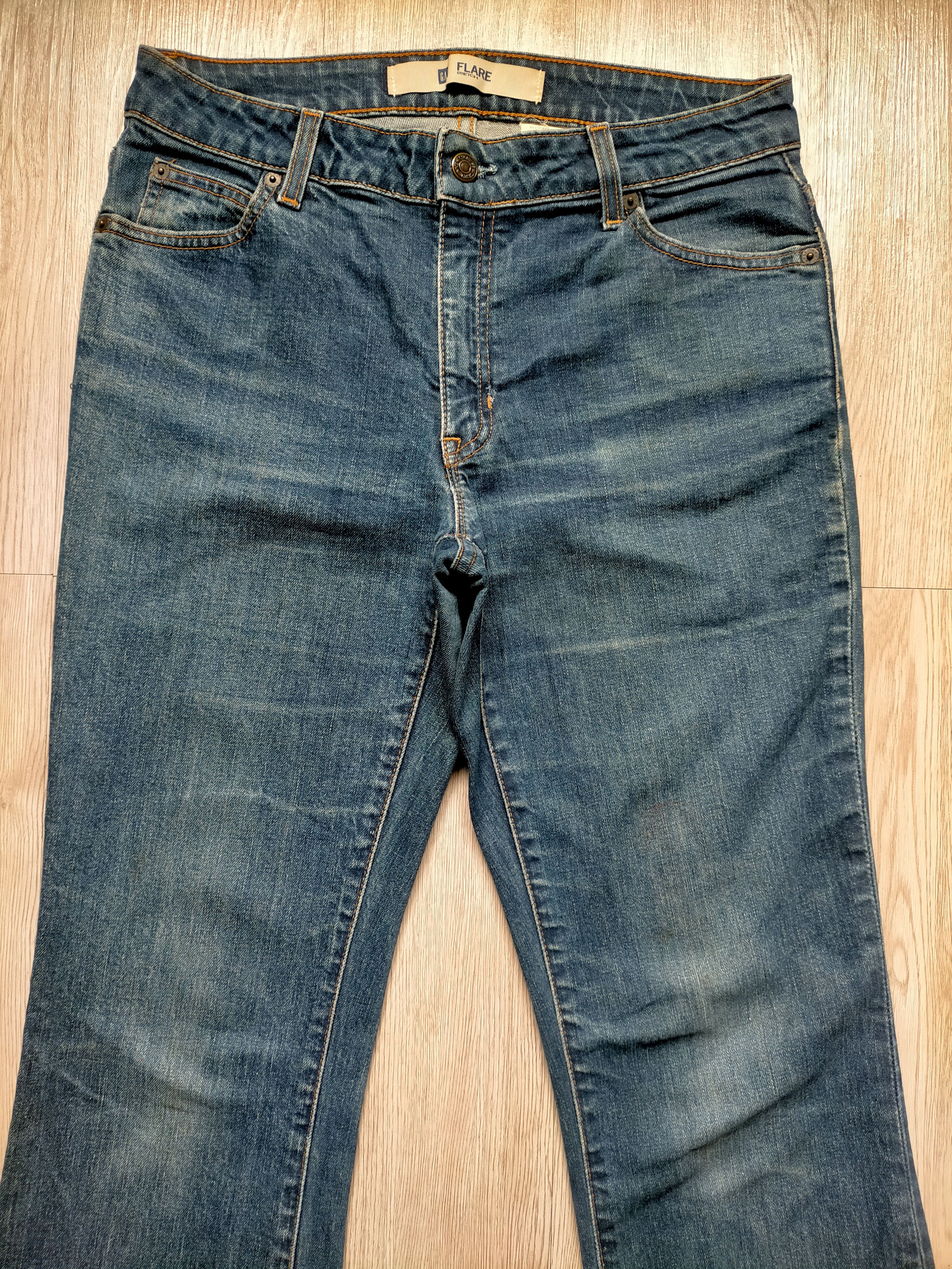 Gap GAP Flare Stretch Boot cut Blue Jeans Size US 30 / EU 46 - 3 Thumbnail