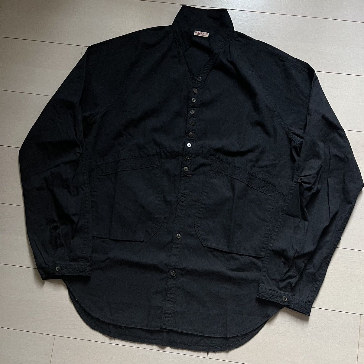 Kapital Kapital Black Broad Basquiat Shirt size 1 Size US S / EU 44-46 / 1 - 1 Thumbnail