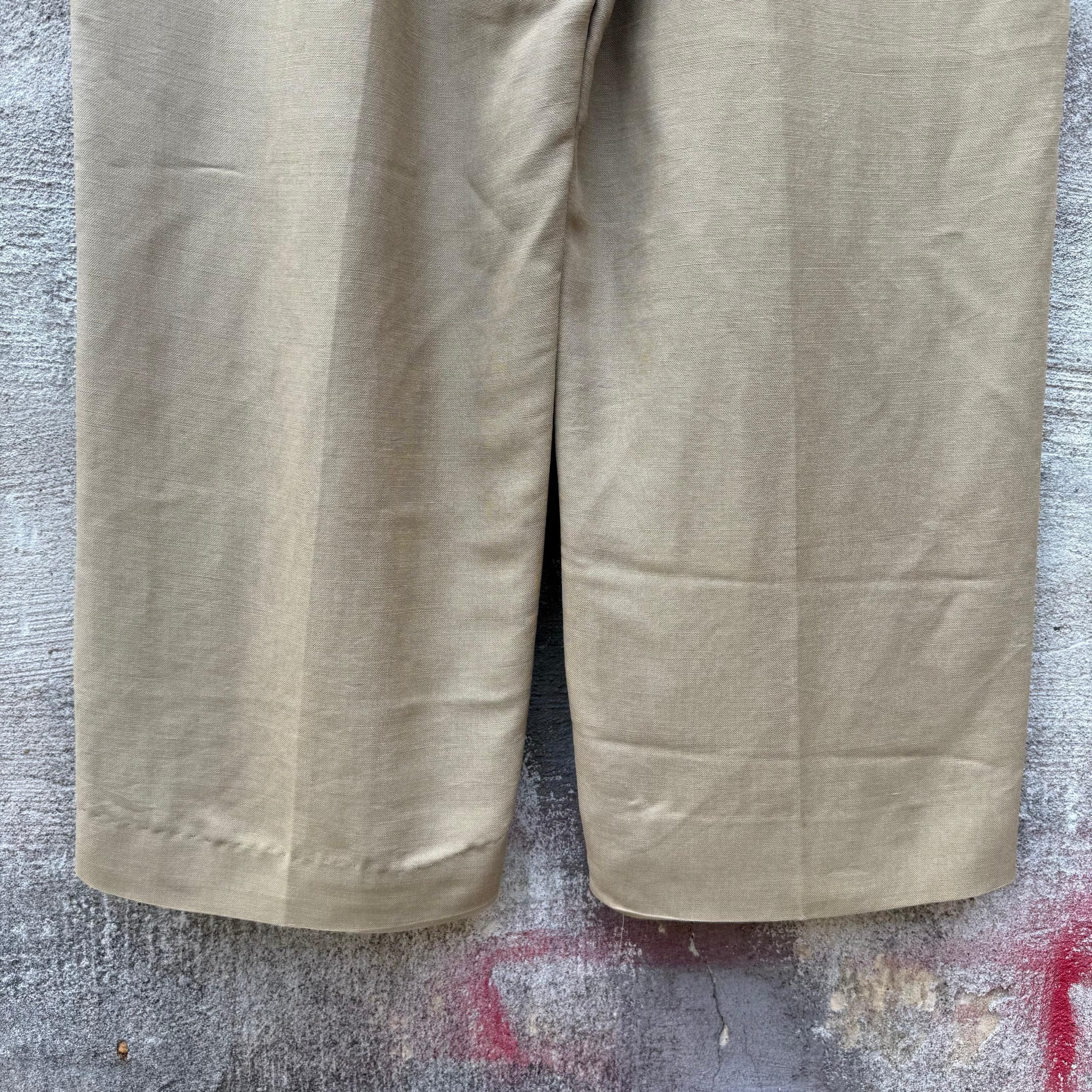 Vintage 60's US Military Khaki Chino Pants Size US 32 / EU 48 - 10 Thumbnail