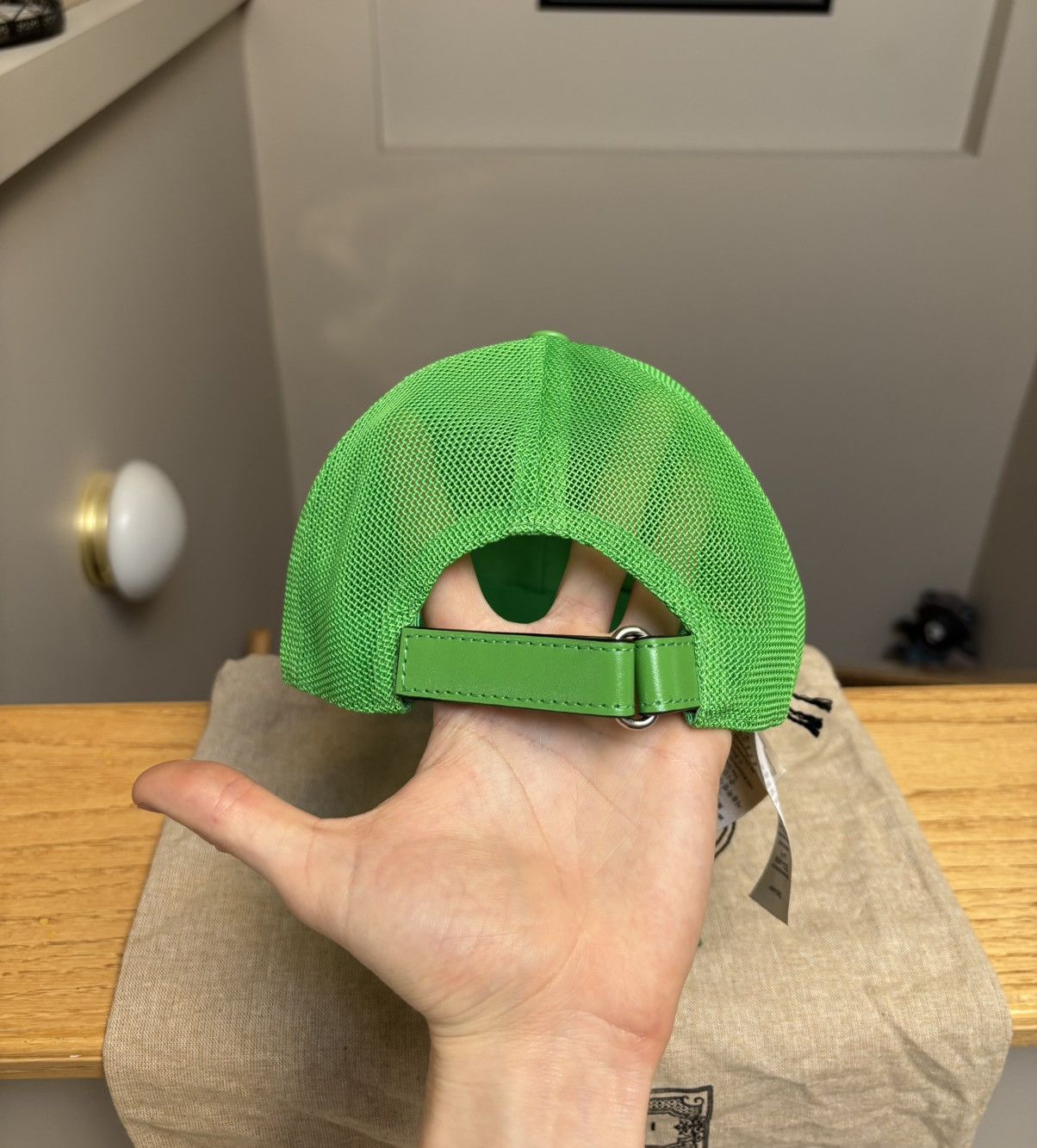 Gucci Gucci GG Monogram Green/Blue Baseball Hat - Large Size ONE SIZE - 4 Thumbnail