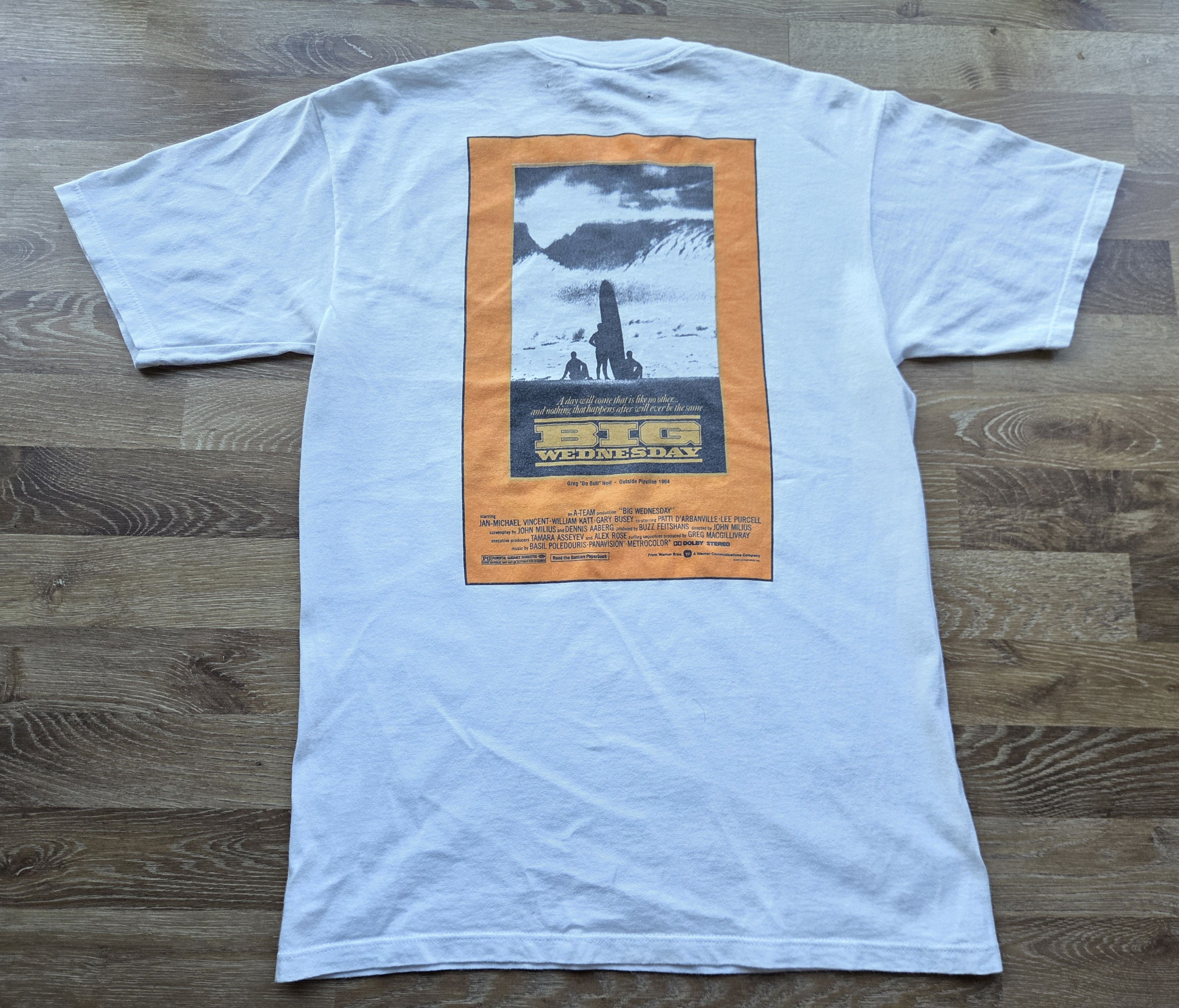 Vintage 90s Surfing Movie BIG WEDNESDAY Film T Shirt