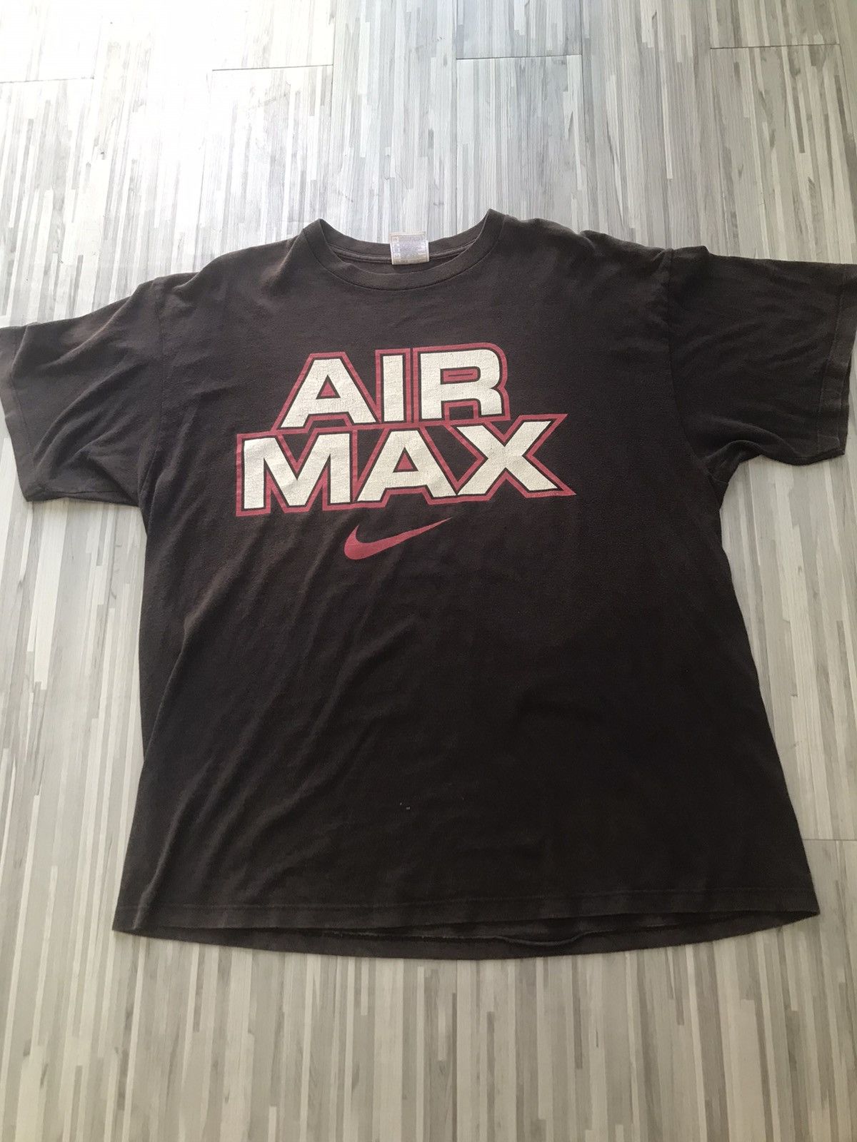 Nike × Vintage Vintage Nike Air Max Tshirt Size US XL / EU 56 / 4 - 1 Thumbnail