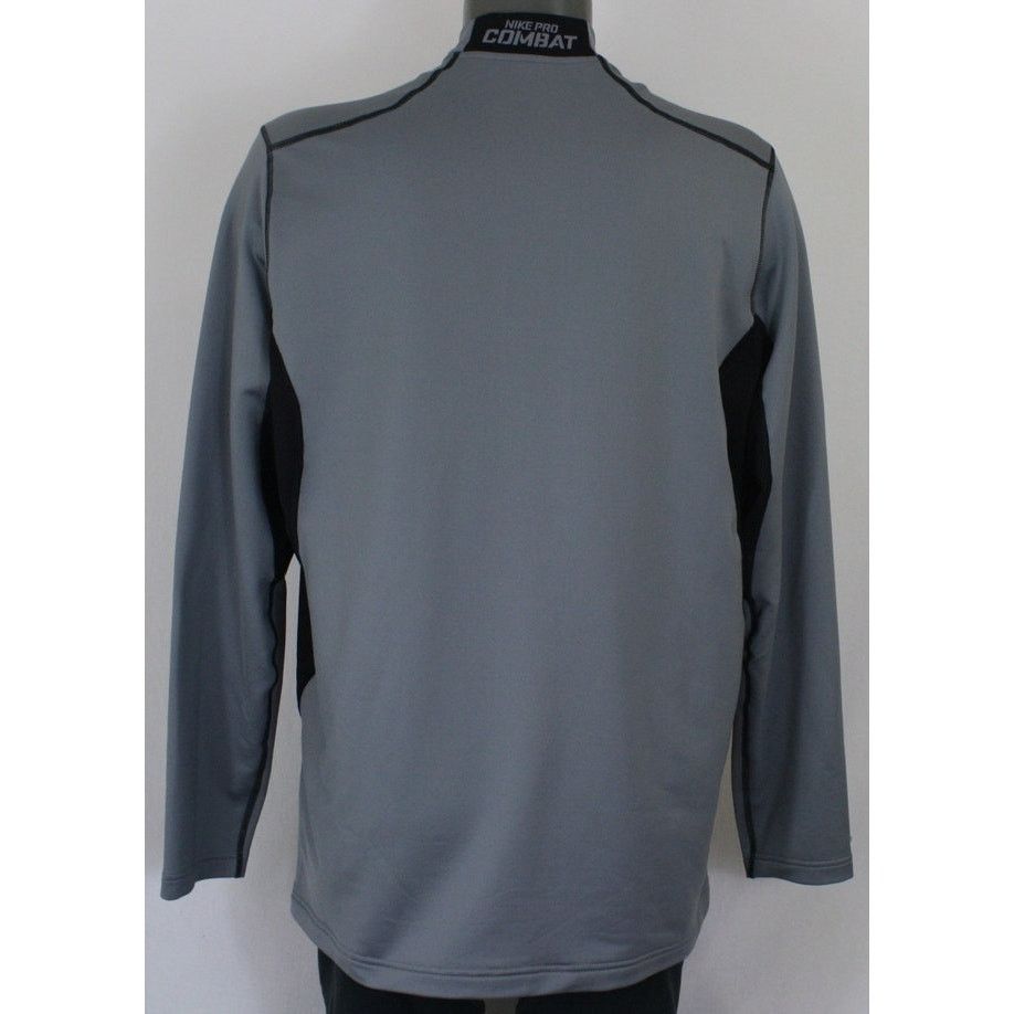 Nike Nike Pro Combat Hyperwarm Dri-Fit Athletic Fitted Pullover Size US XXL / EU 58 / 5 - 4 Thumbnail