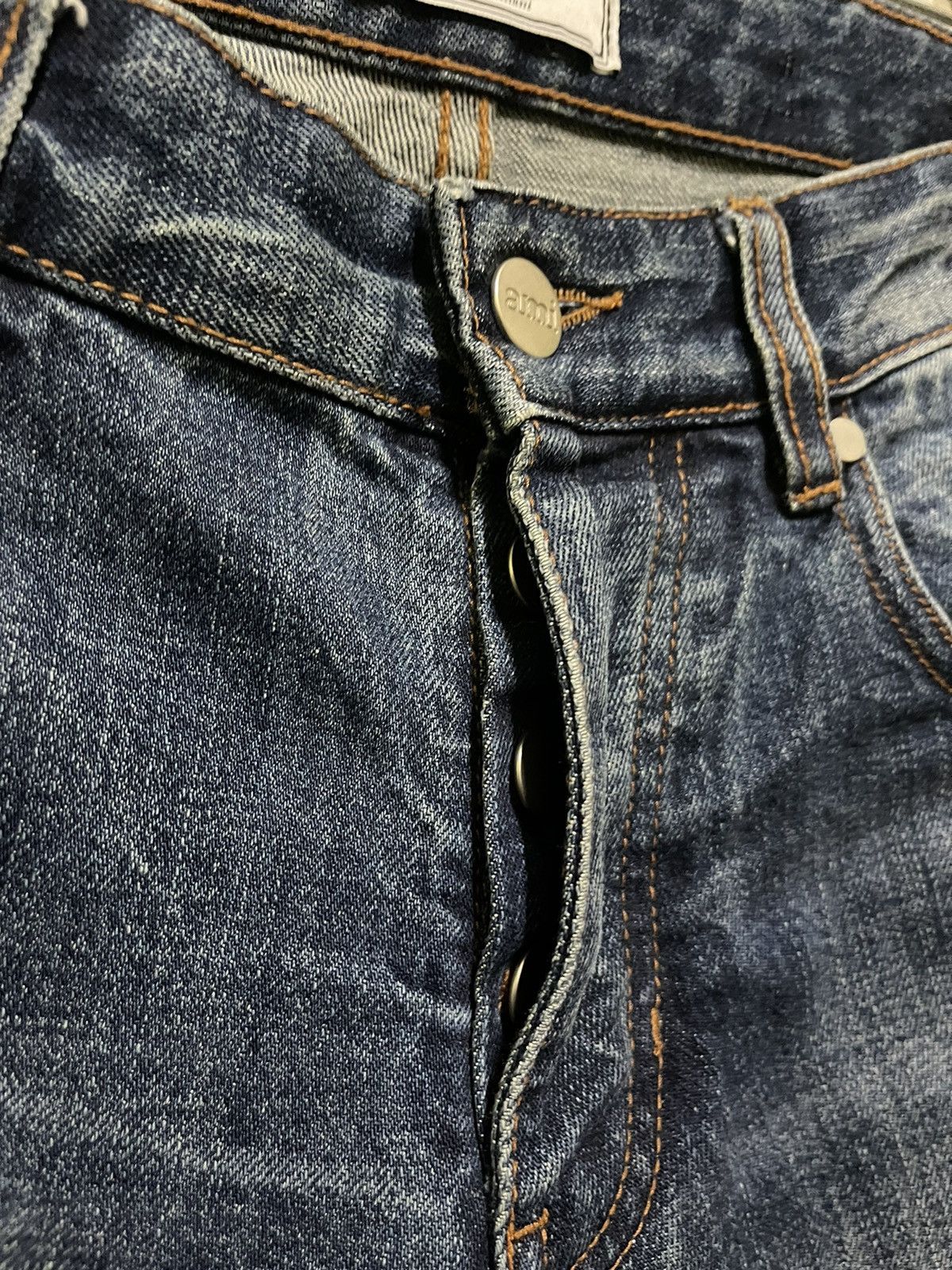 AMI AMI Alexandre Mattiussi Carrot Fit Jeans Size US 33 - 10 Thumbnail