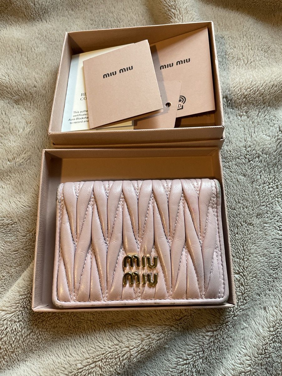 Miu Miu Miu miu nappa leather card holder Size ONE SIZE - 1 Thumbnail